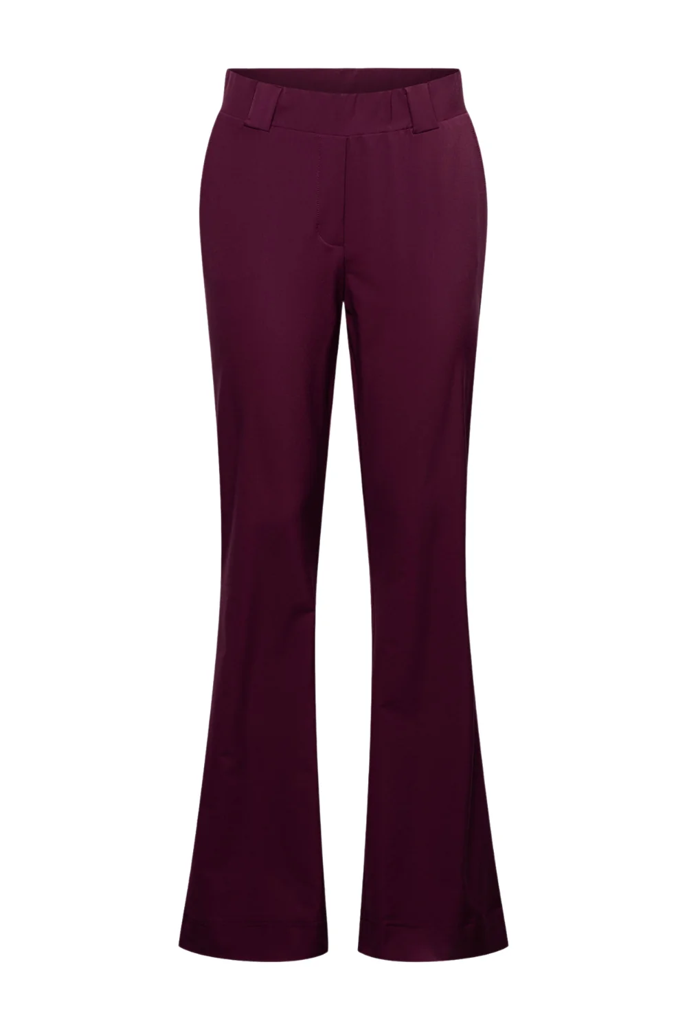 Travel Broek Penelope Flare Plum PA203-1 - Image 2