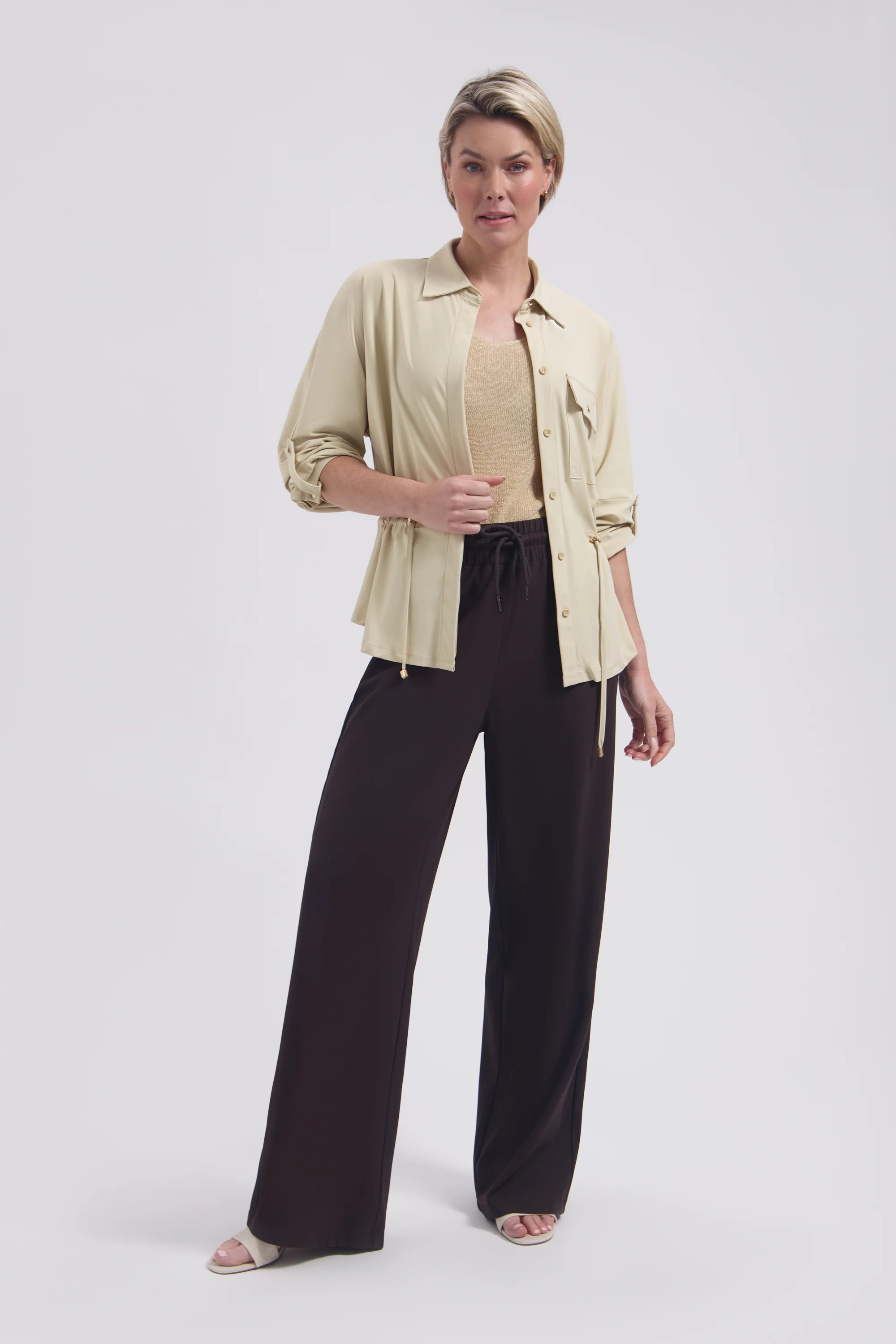 Travel Broek Vinnie Dark Brown L14-575-3241 - Image 3