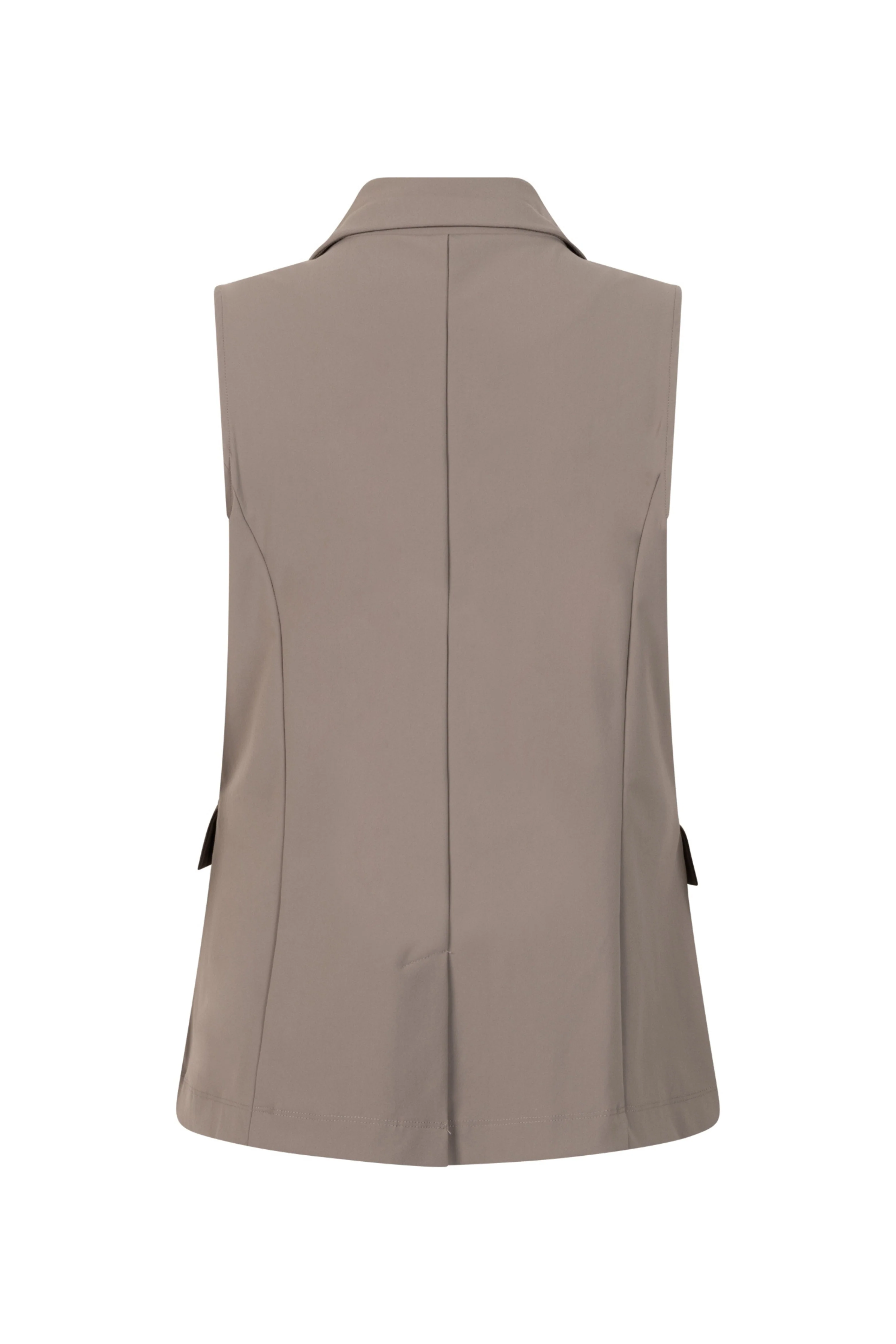 Travel Gilet Angelique Taupe 251 - Image 4