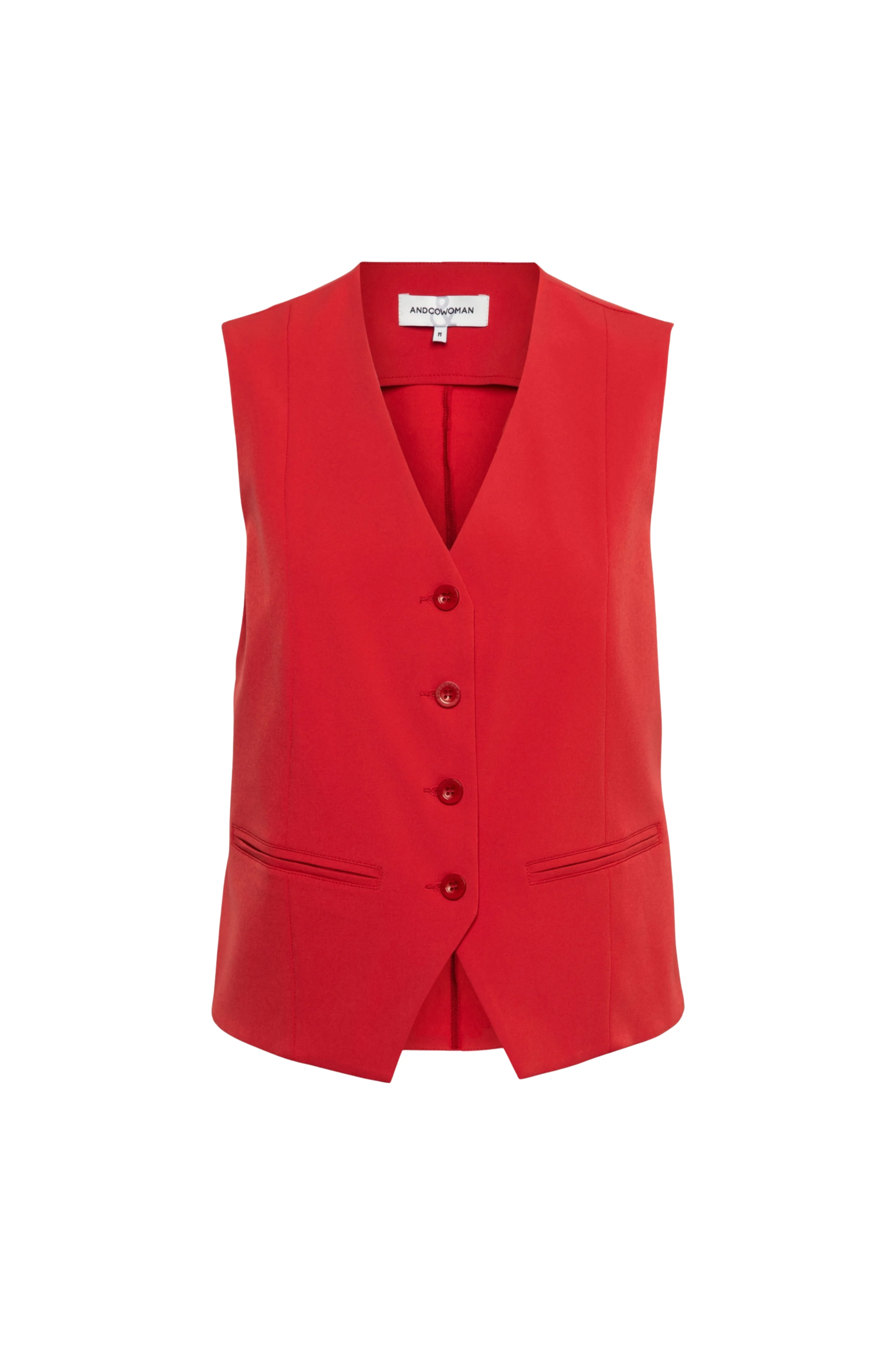 Travel Gilet Priya Stone Red GL100 - Image 2