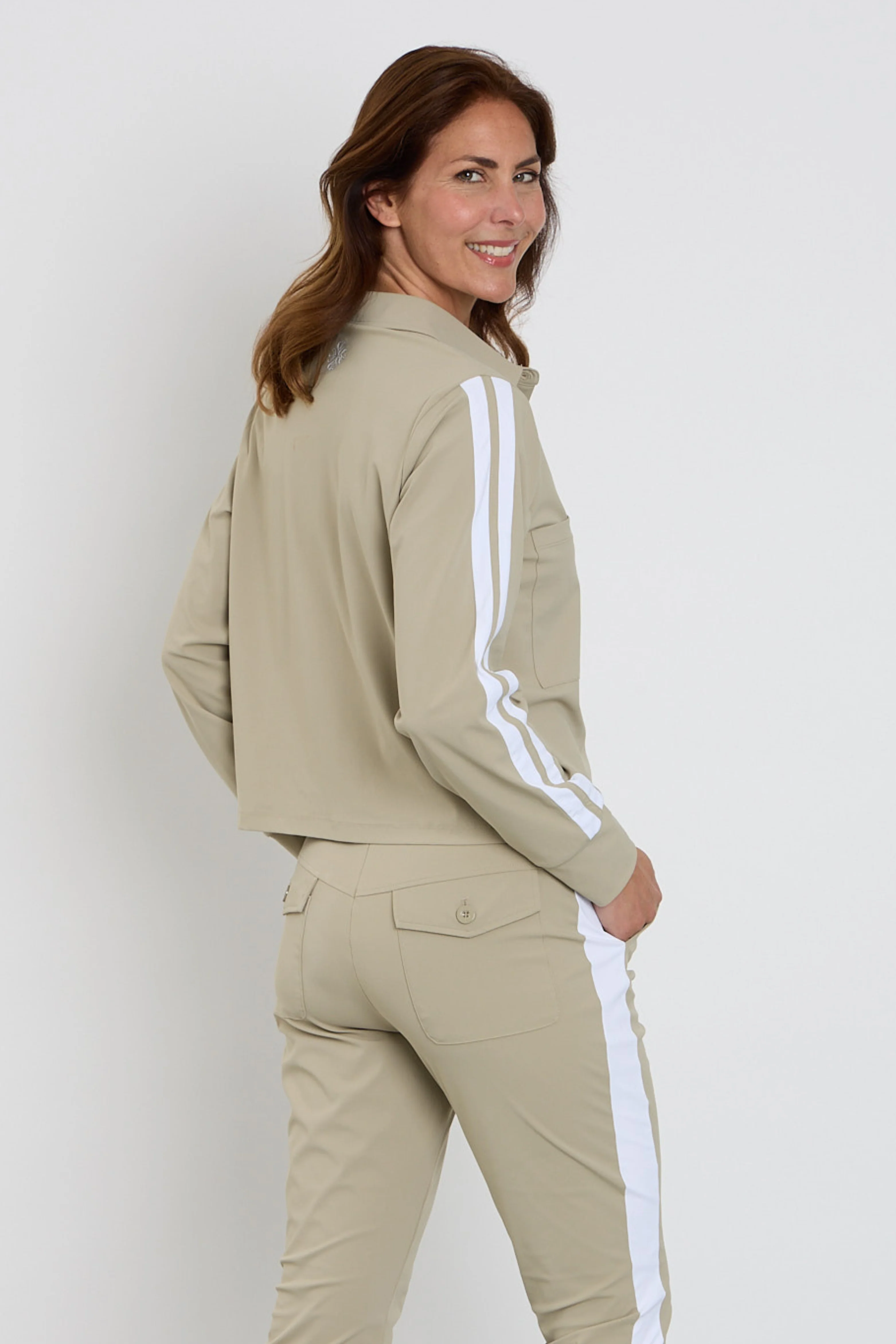 Travel Jacket Michelle Sage 262 - Image 3