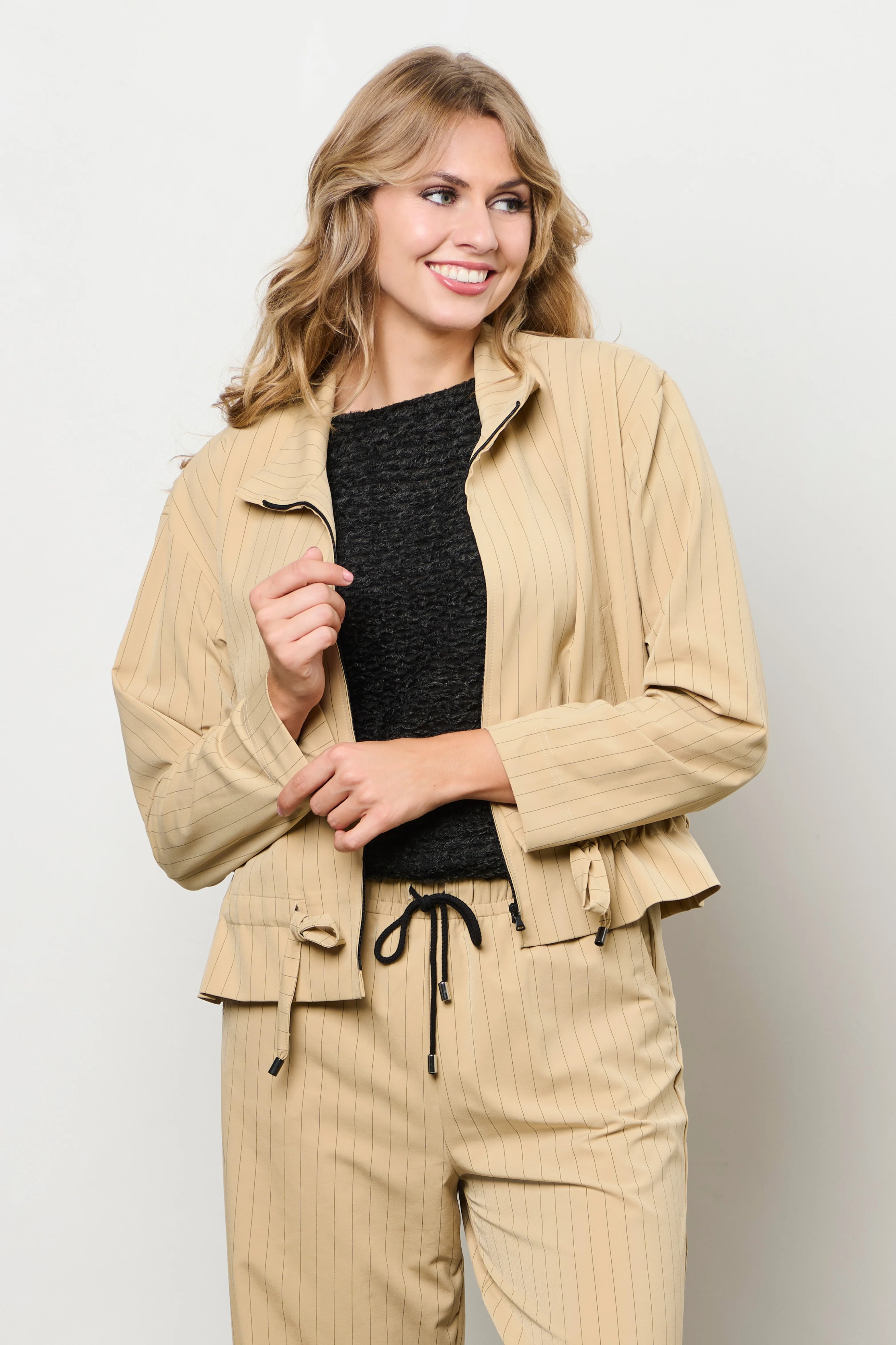 Travel Jacket Paiva Stripe Sunset JA156 - Image 2