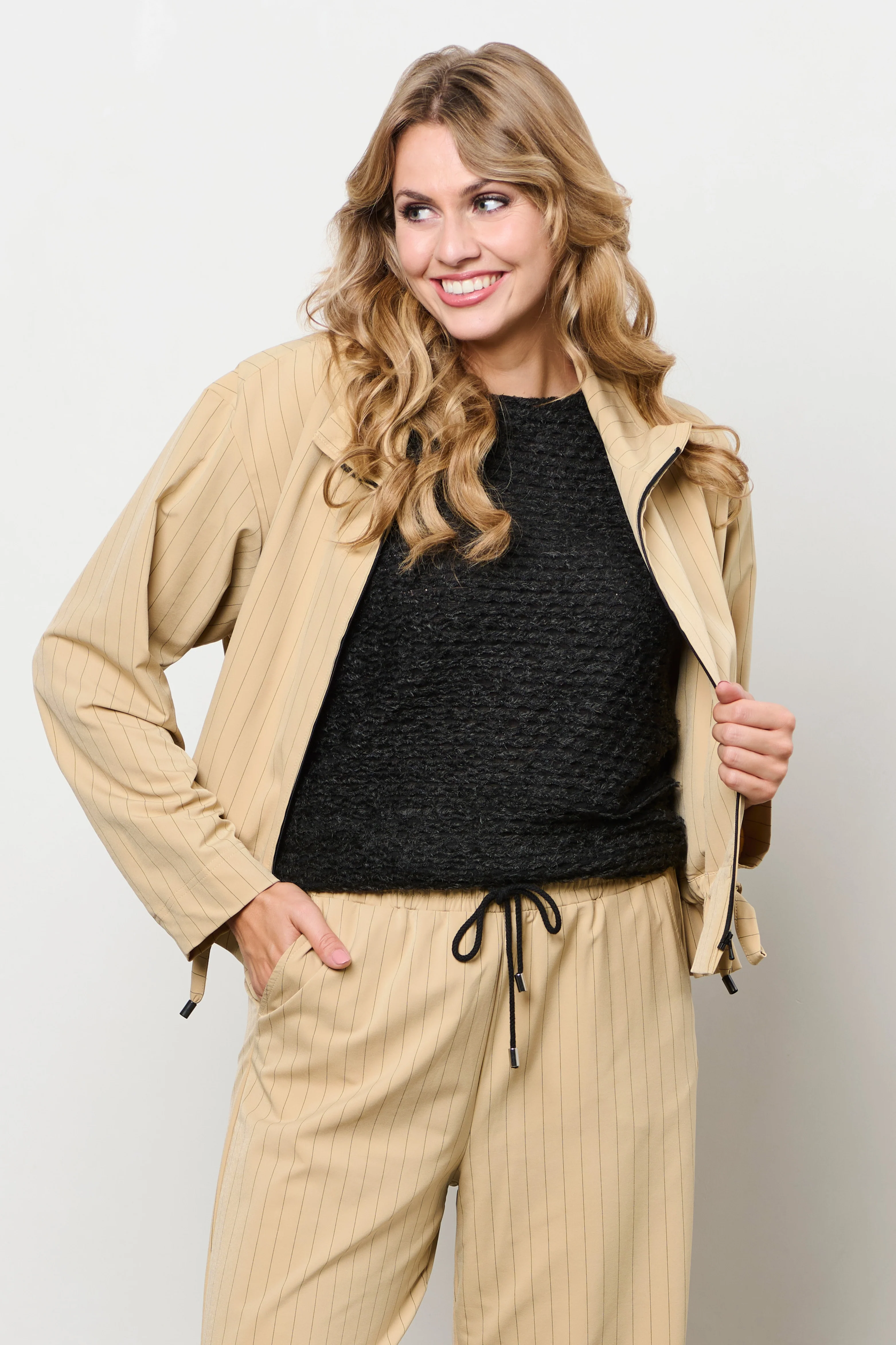 Travel Jacket Paiva Stripe Sunset JA156 - Image 4