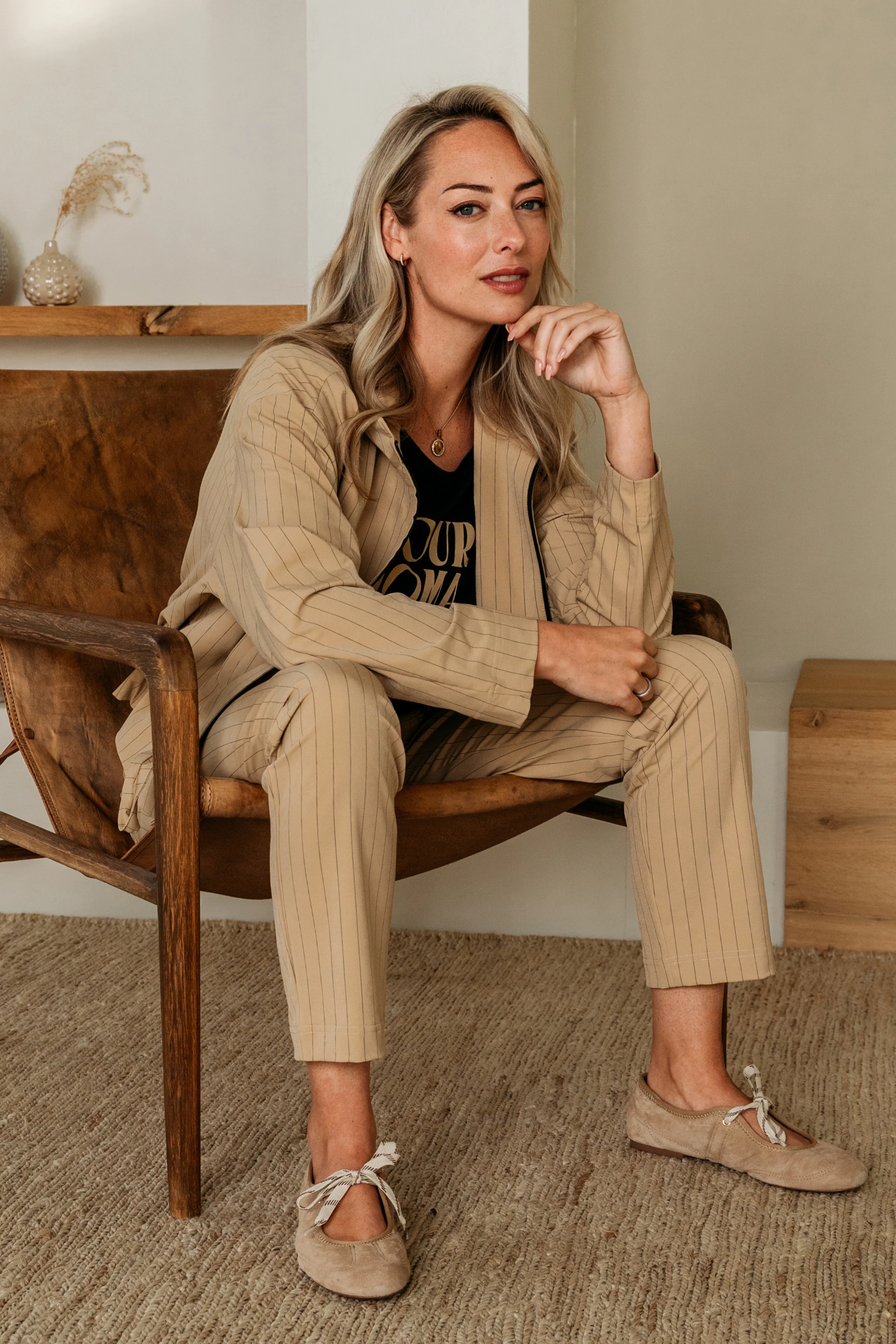 Travel Jacket Paiva Stripe Sunset JA156 - Image 5