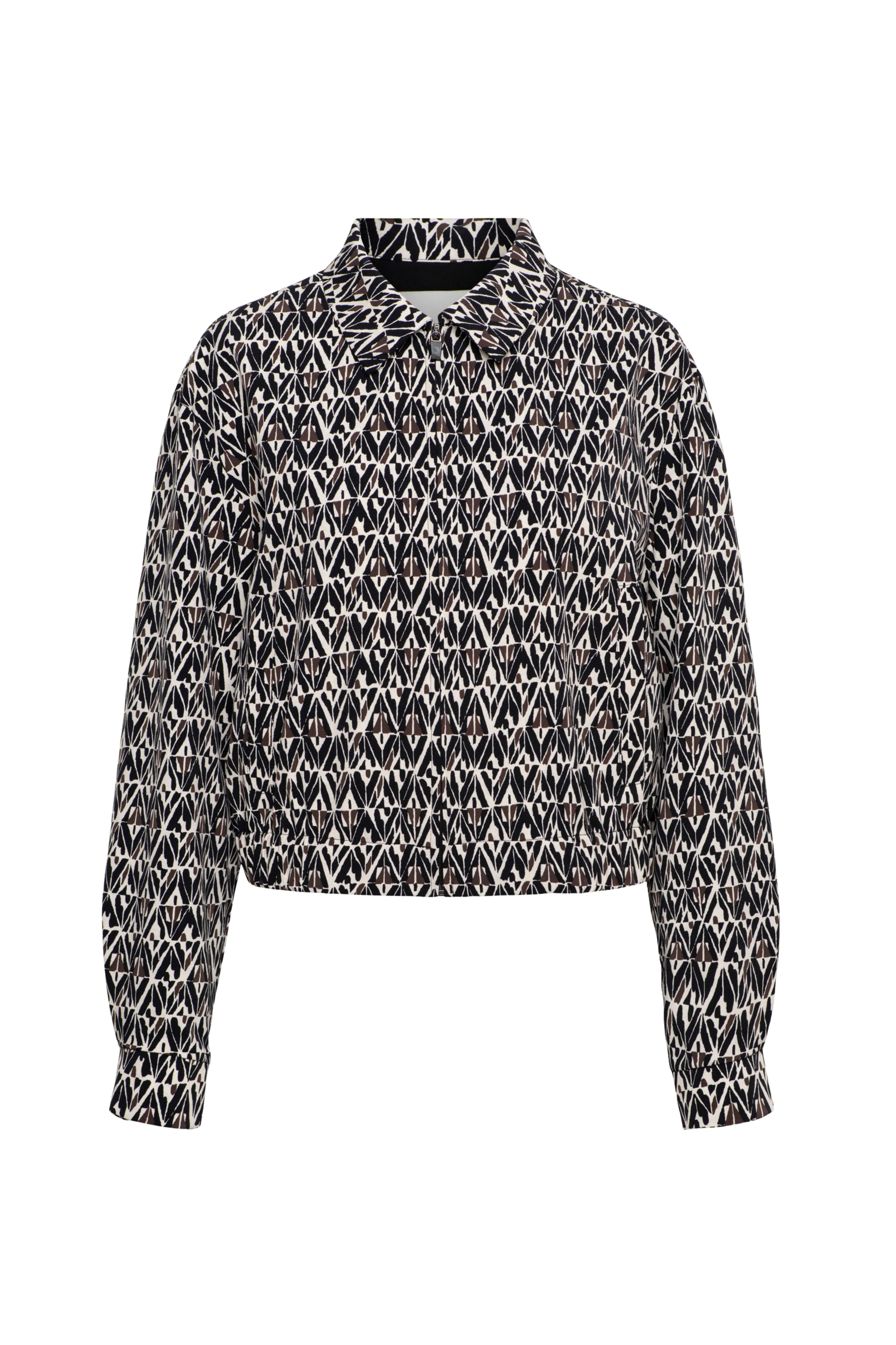 Travel Jacket Paloma Graphic Black Multi JA134 - Image 6