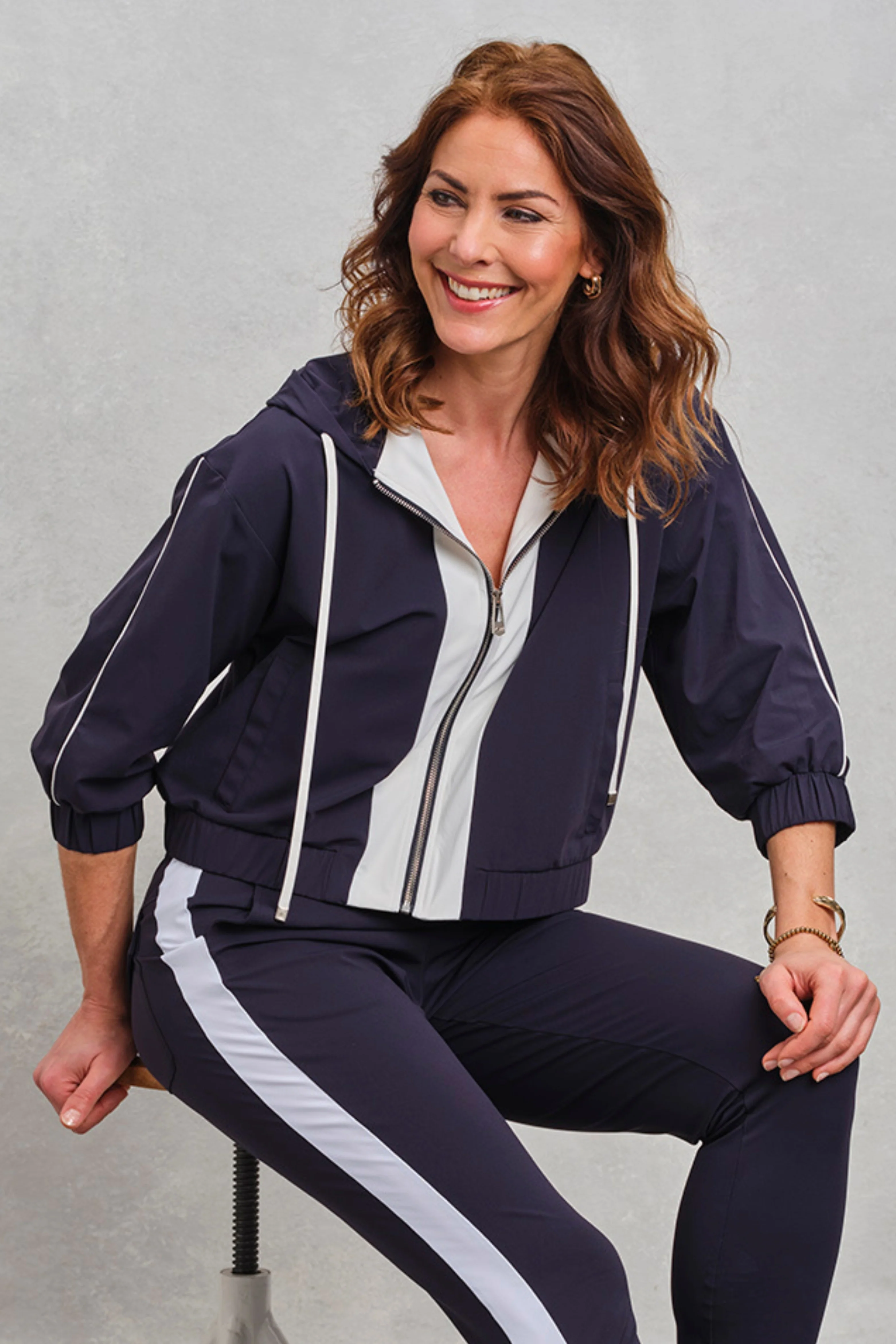 Travel Jacket Roos Navy 262 - Image 6