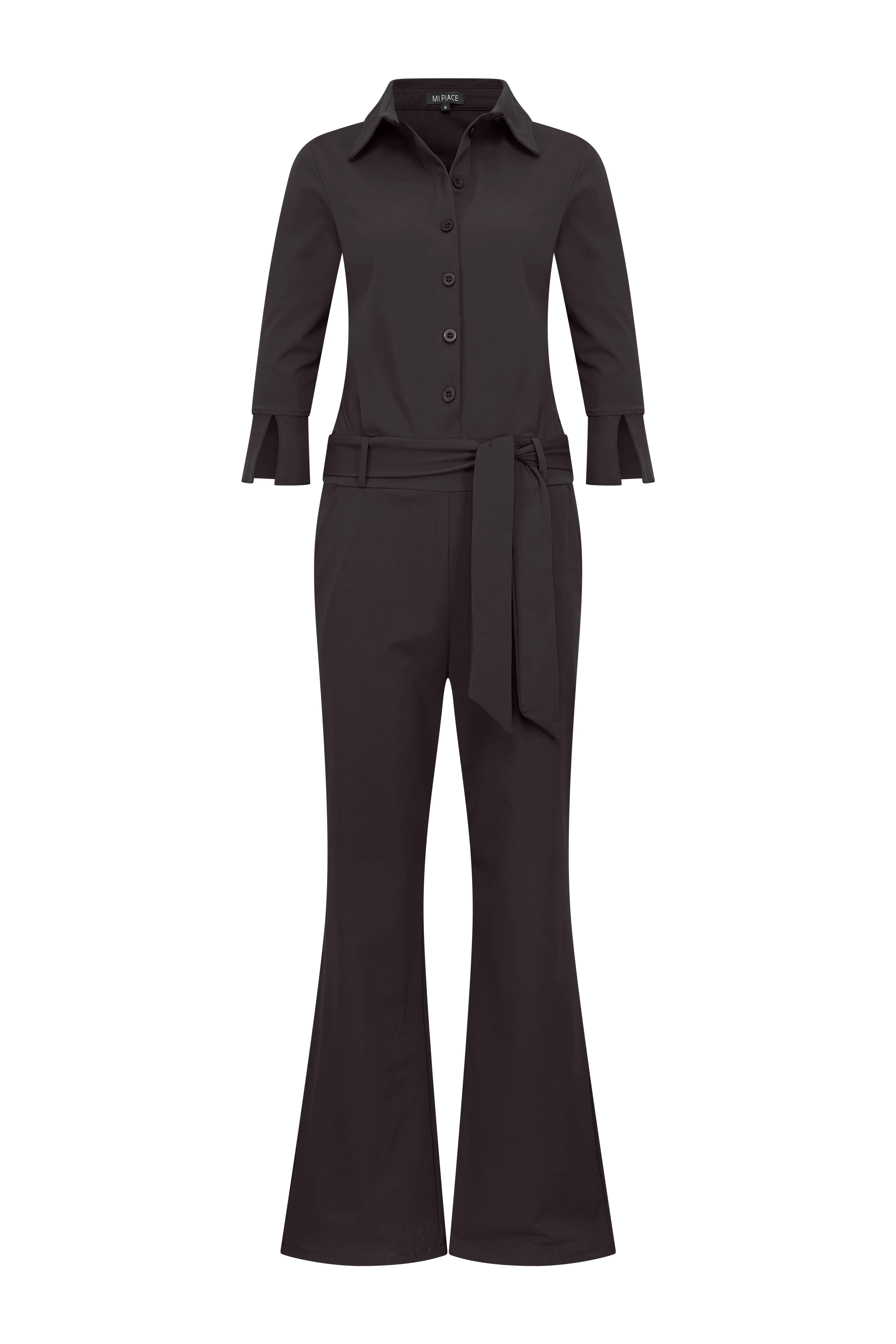 Travel Jumpsuit Flared Black 202154 - Image 3