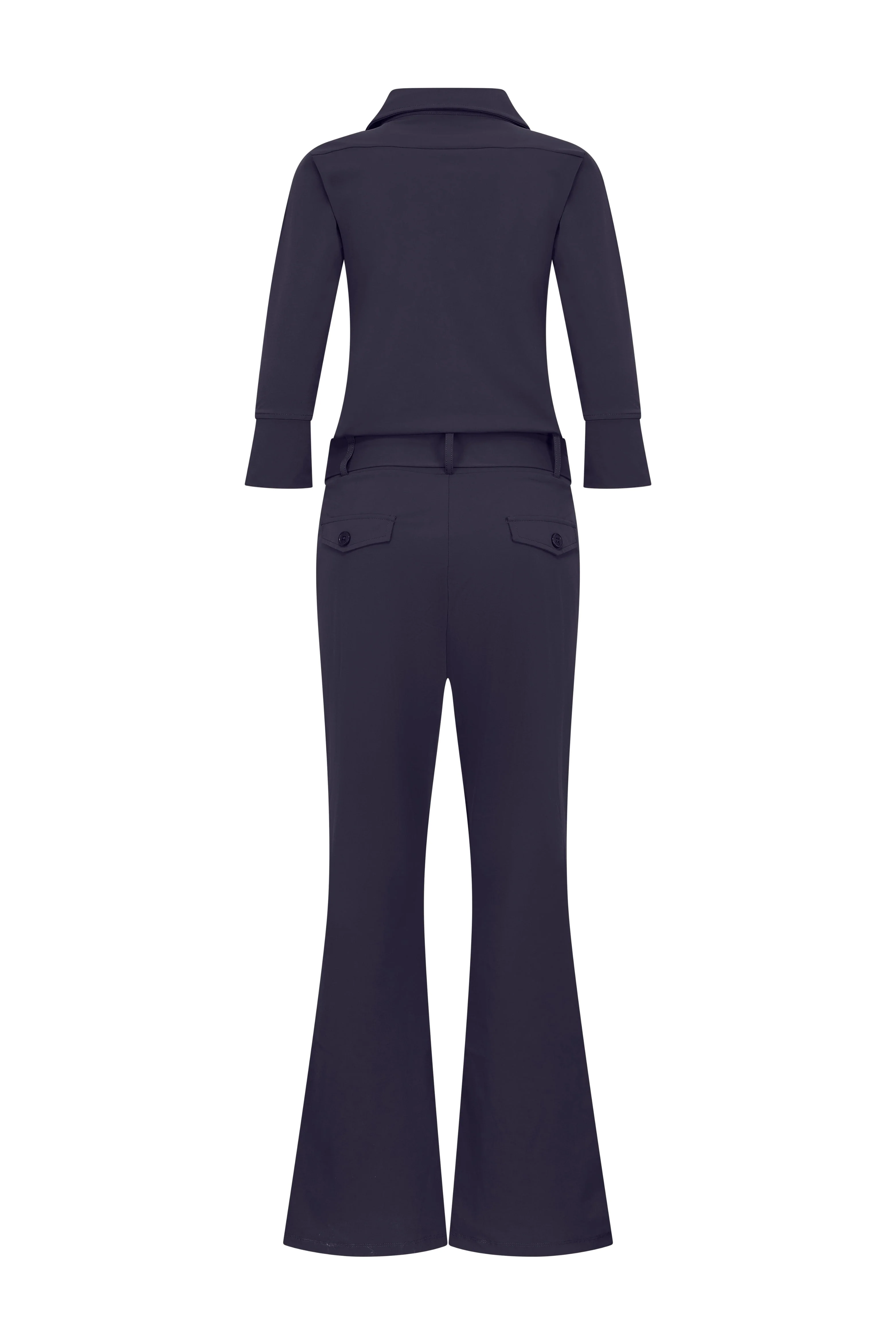 Travel Jumpsuit Flared Navy 202154 - Image 6