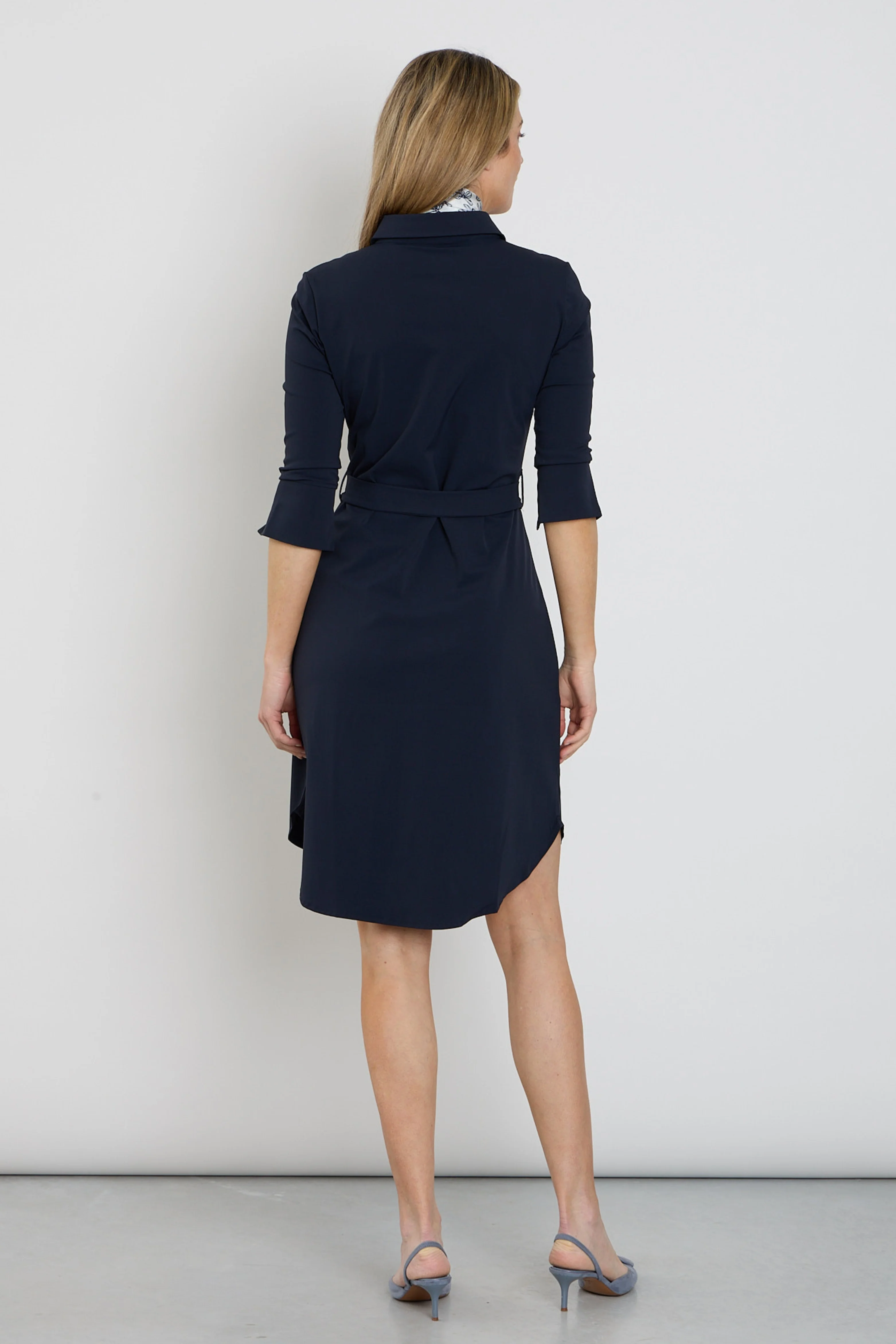 Travel jurk navy 202092 - Image 4