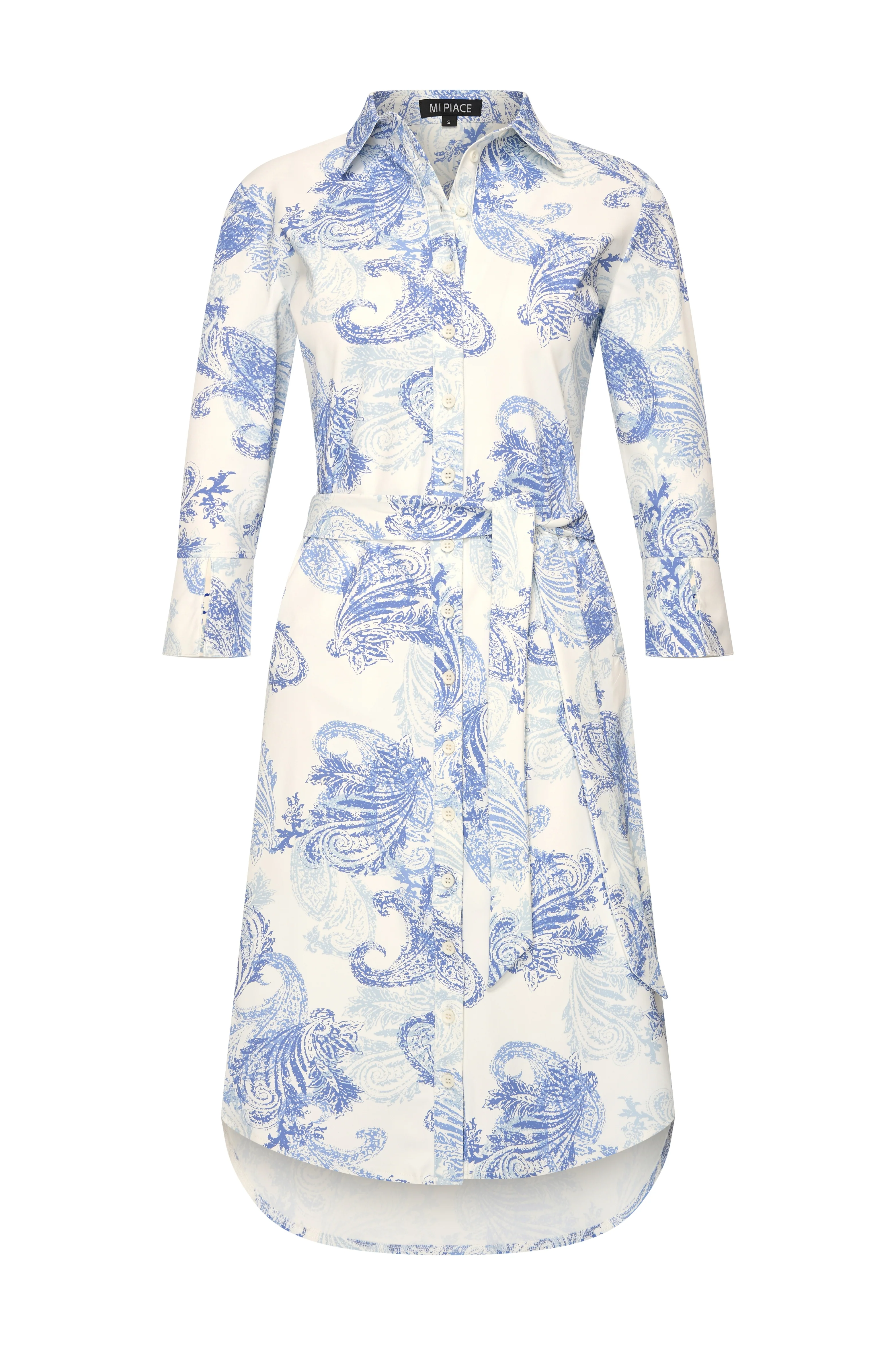 Travel Jurk Paisley Print Lavender Blue 202092 - Image 2