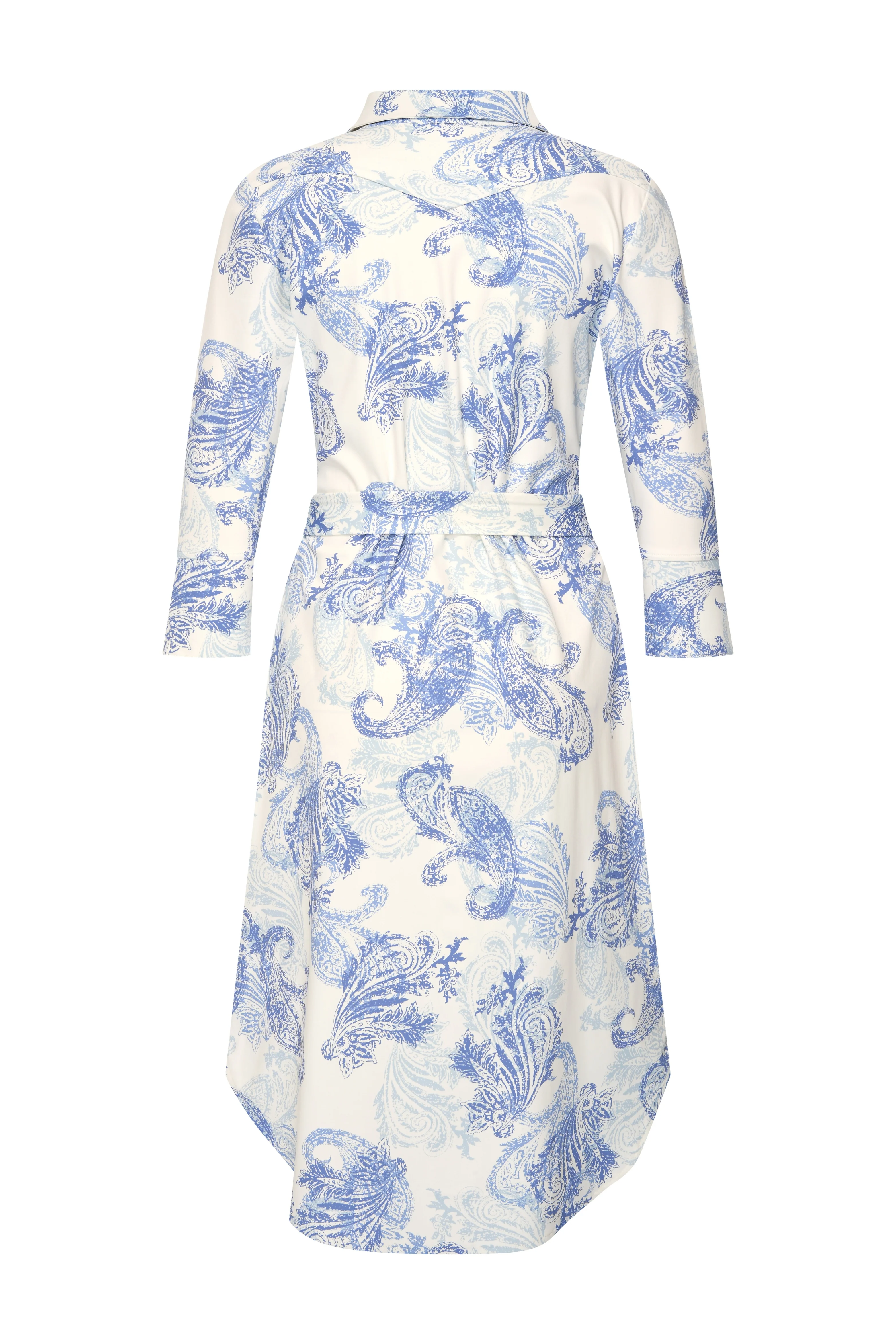 Travel Jurk Paisley Print Lavender Blue 202092 - Image 3