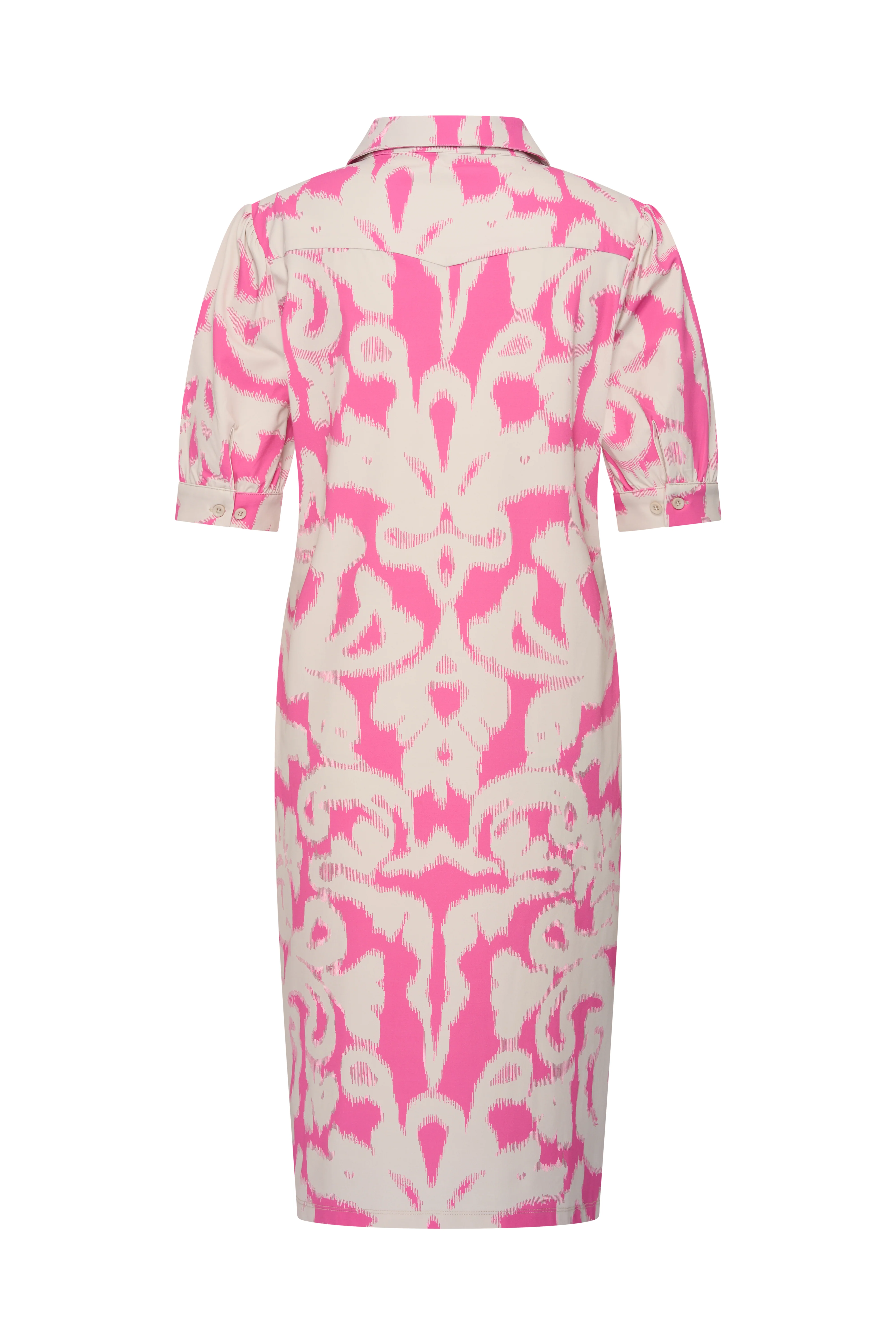 Travel Jurk Polo Ikat Ornaments Print Rose 202605 - Image 3