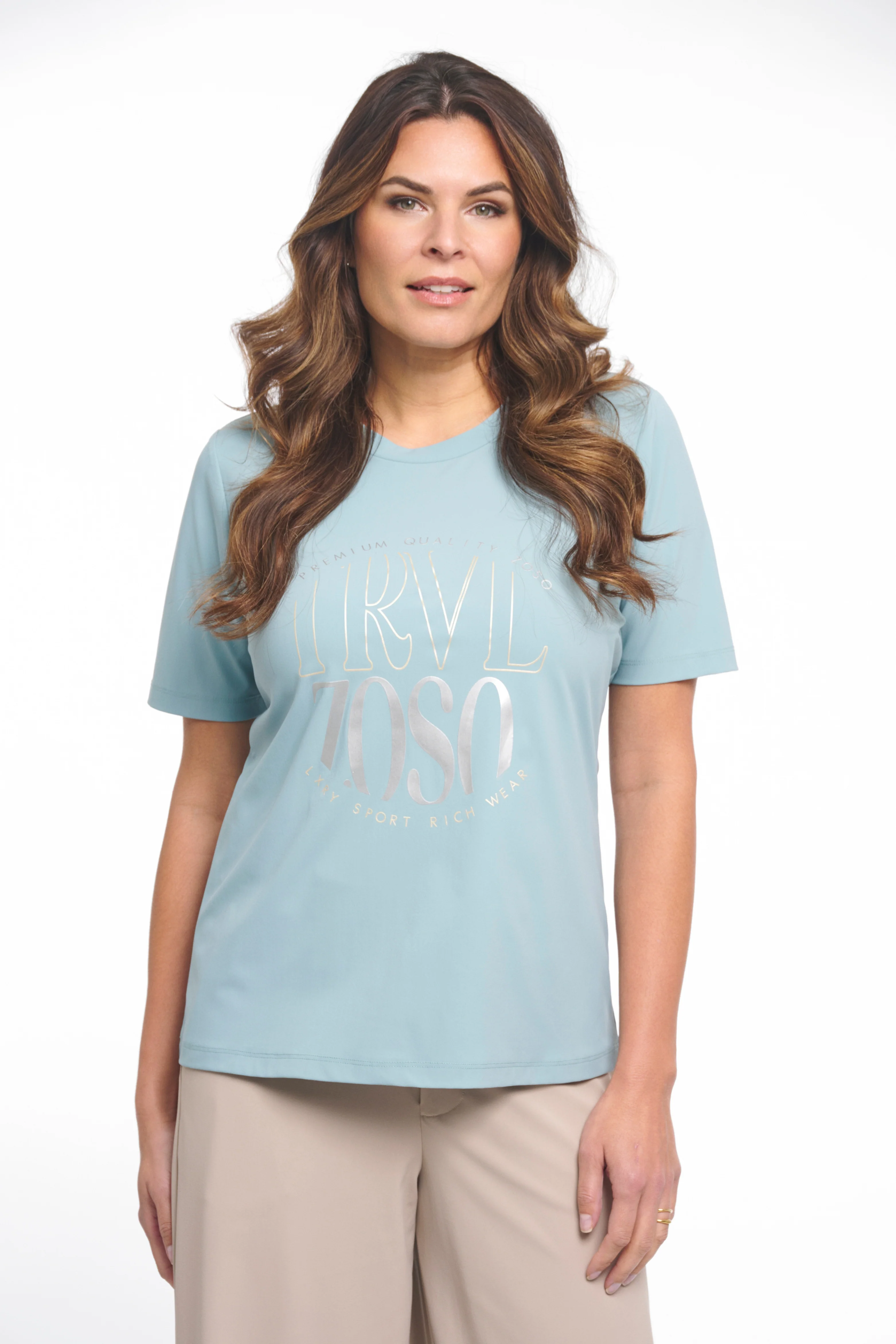 Travel T-Shirt Selma Sea Green 261 - Image 3