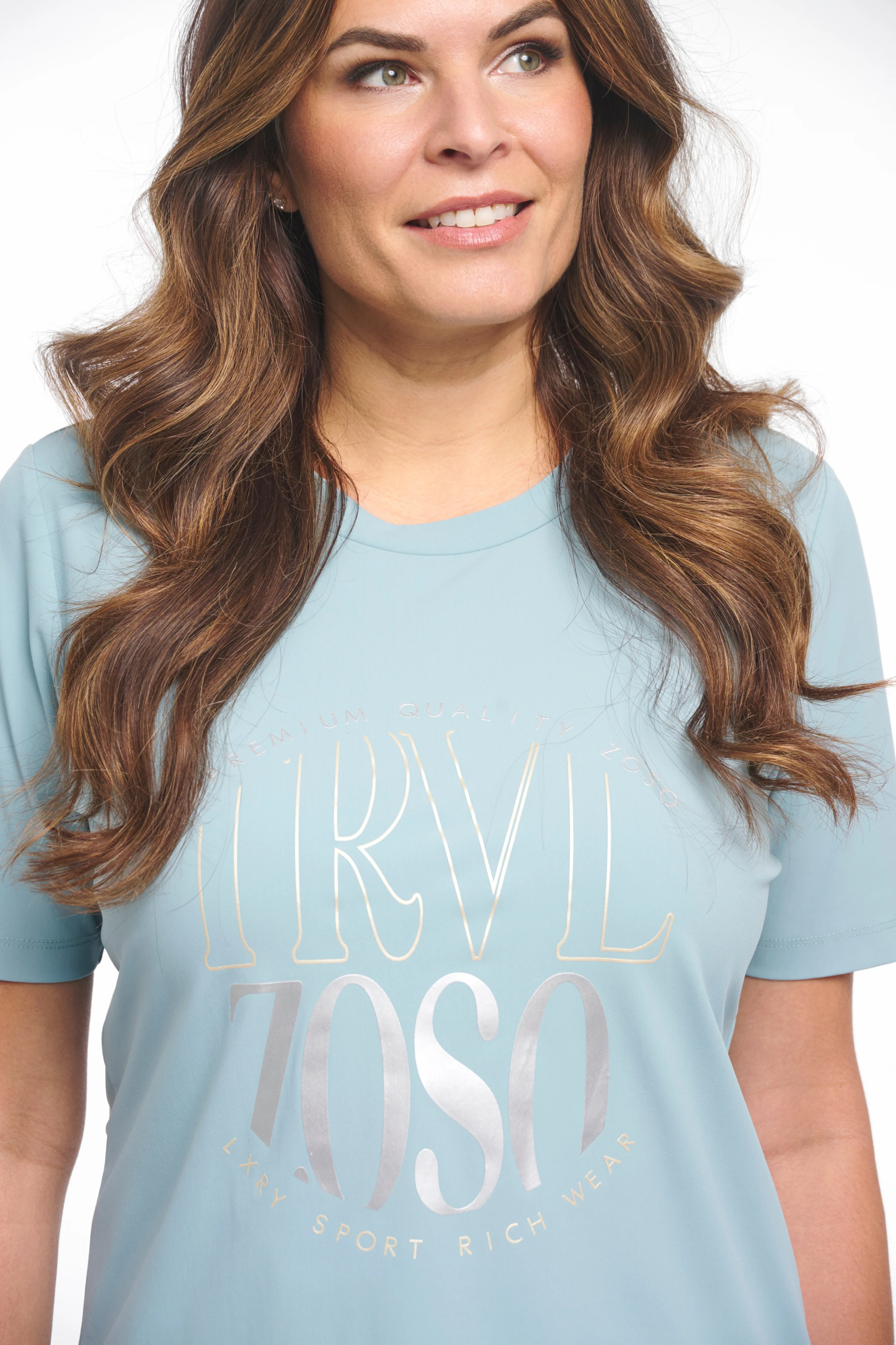 Travel T-Shirt Selma Sea Green 261 - Image 6