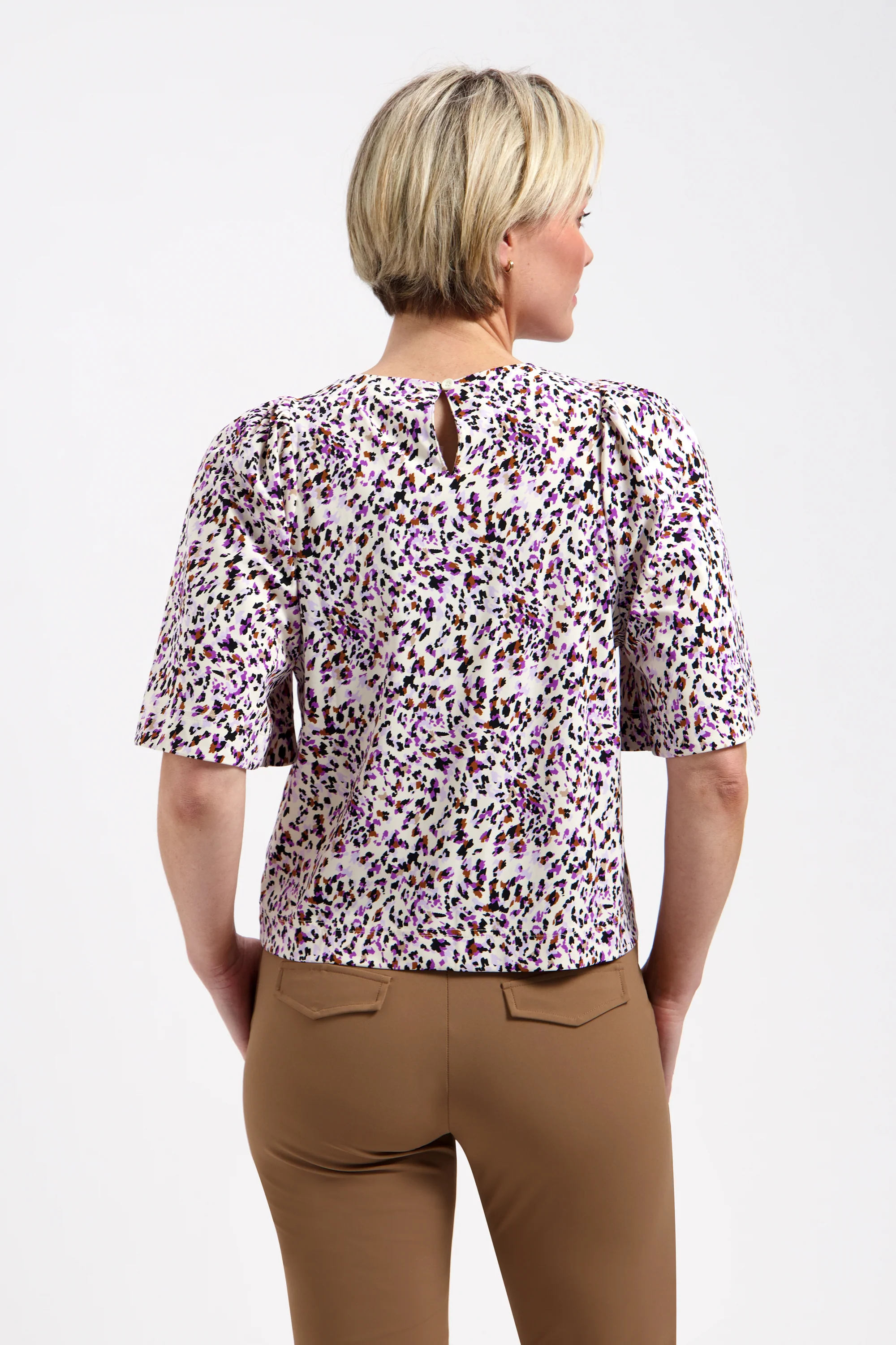 Travel Top Aston Spirit Print L24-380-3130 - Image 3
