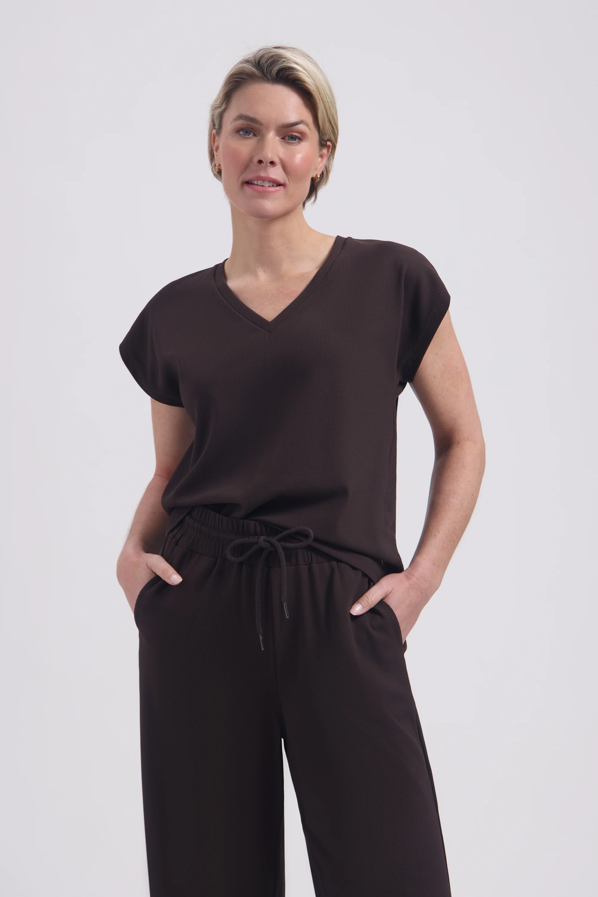 Travel Top Cady Dark brown L24-575-3240
