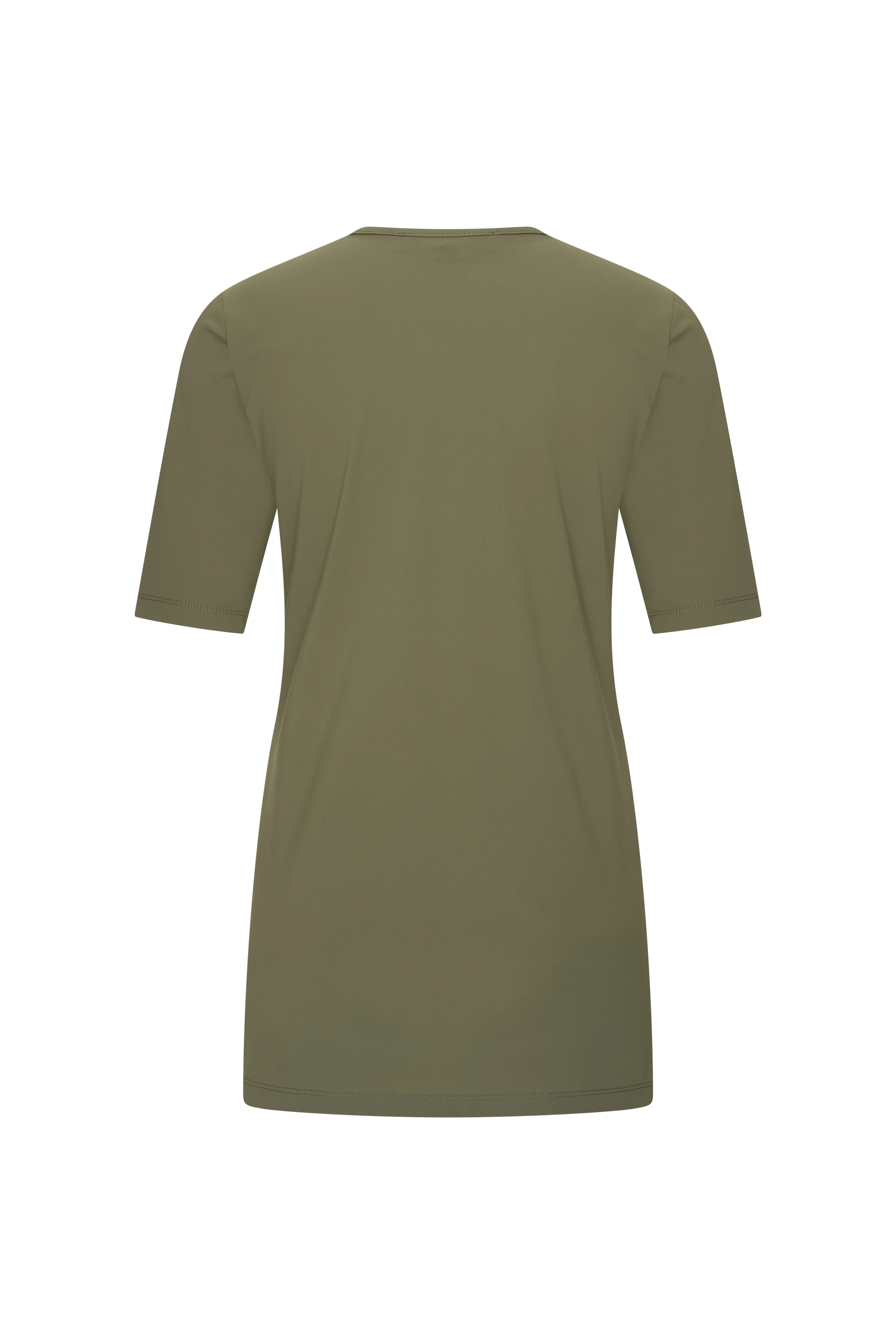 Travel Top Drape Neck Olive 202829 - Image 3