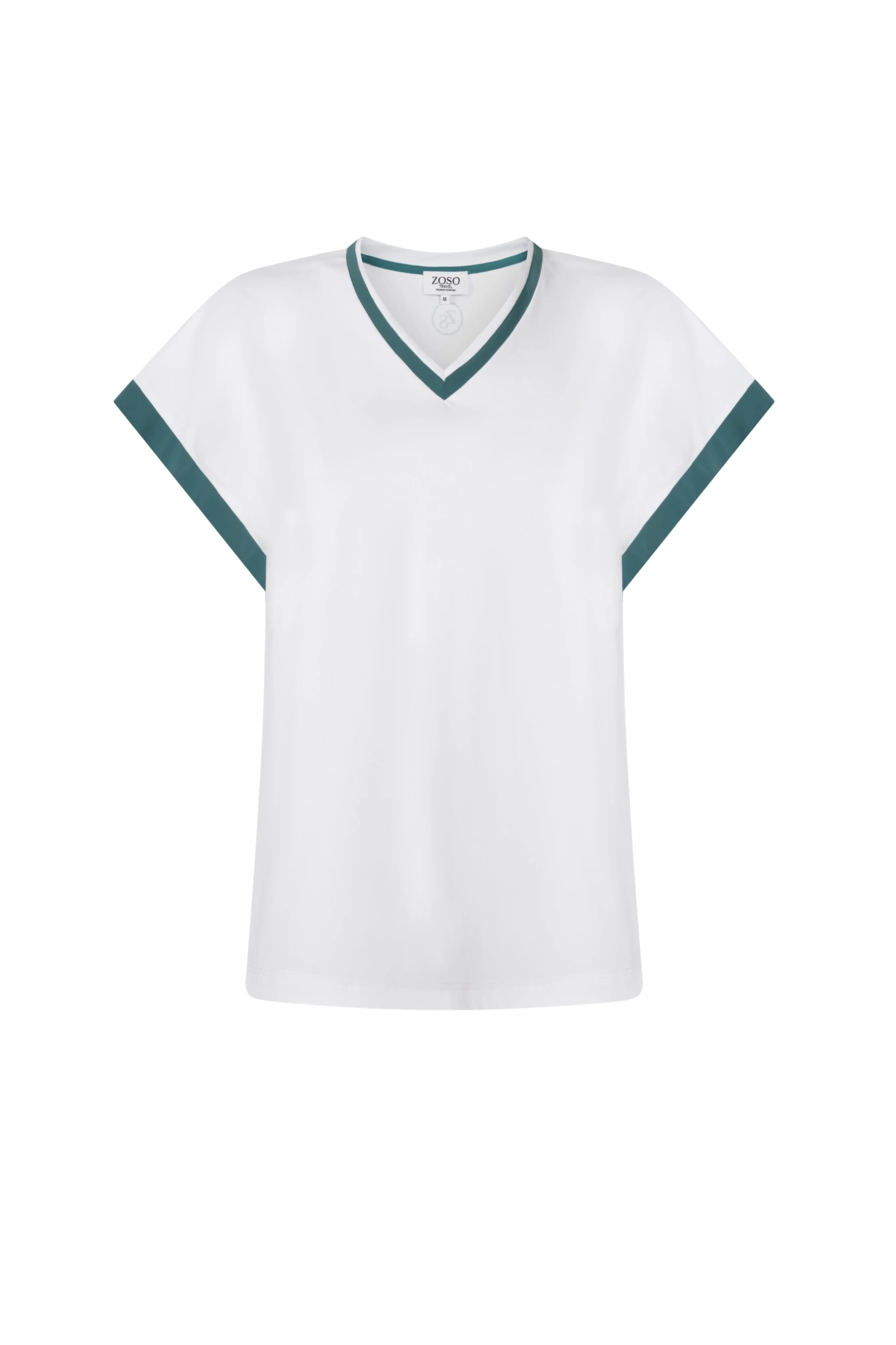 Travel Top Esmee Offwhite Green 263