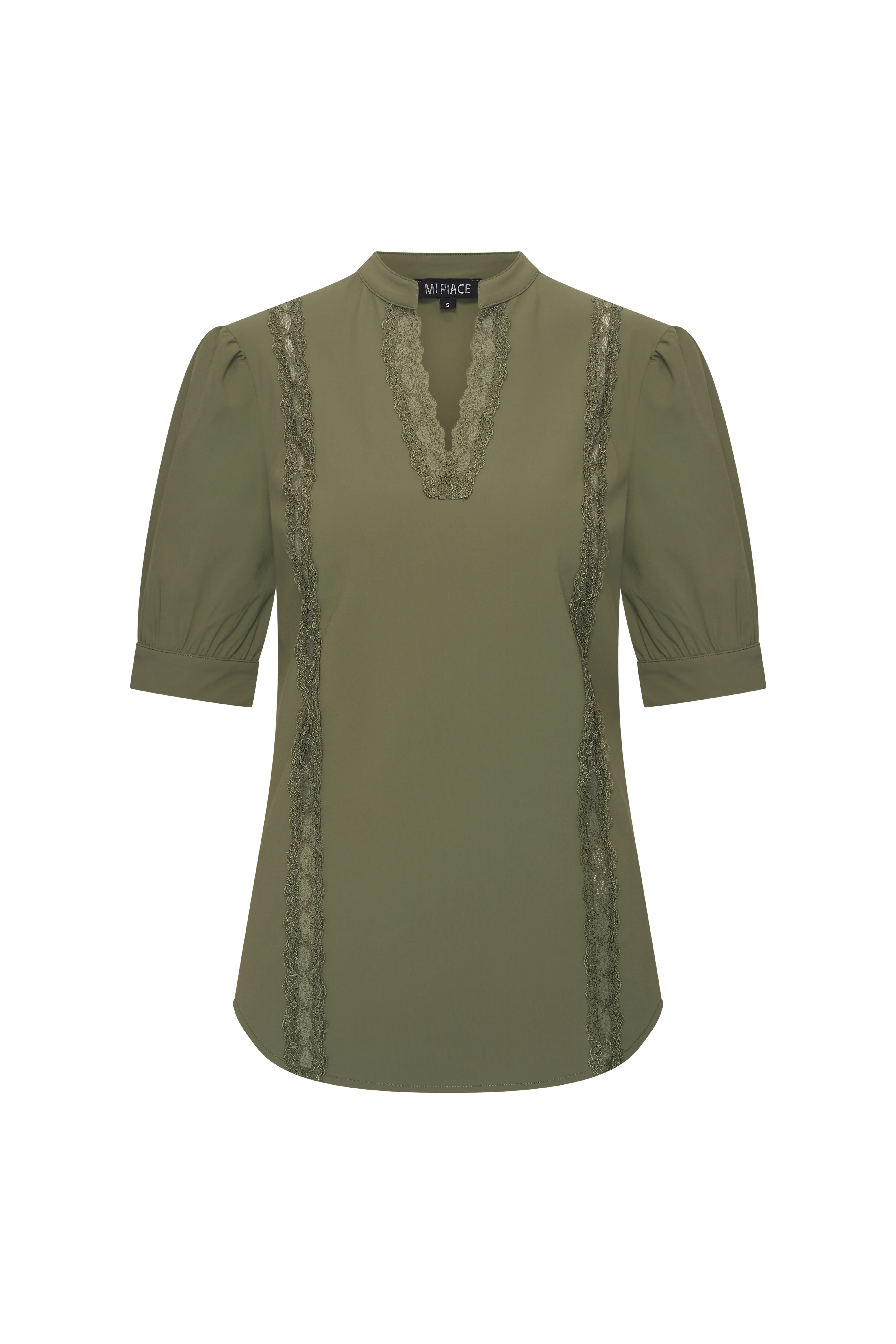 Travel Top Lace Olive 202828 - Image 2