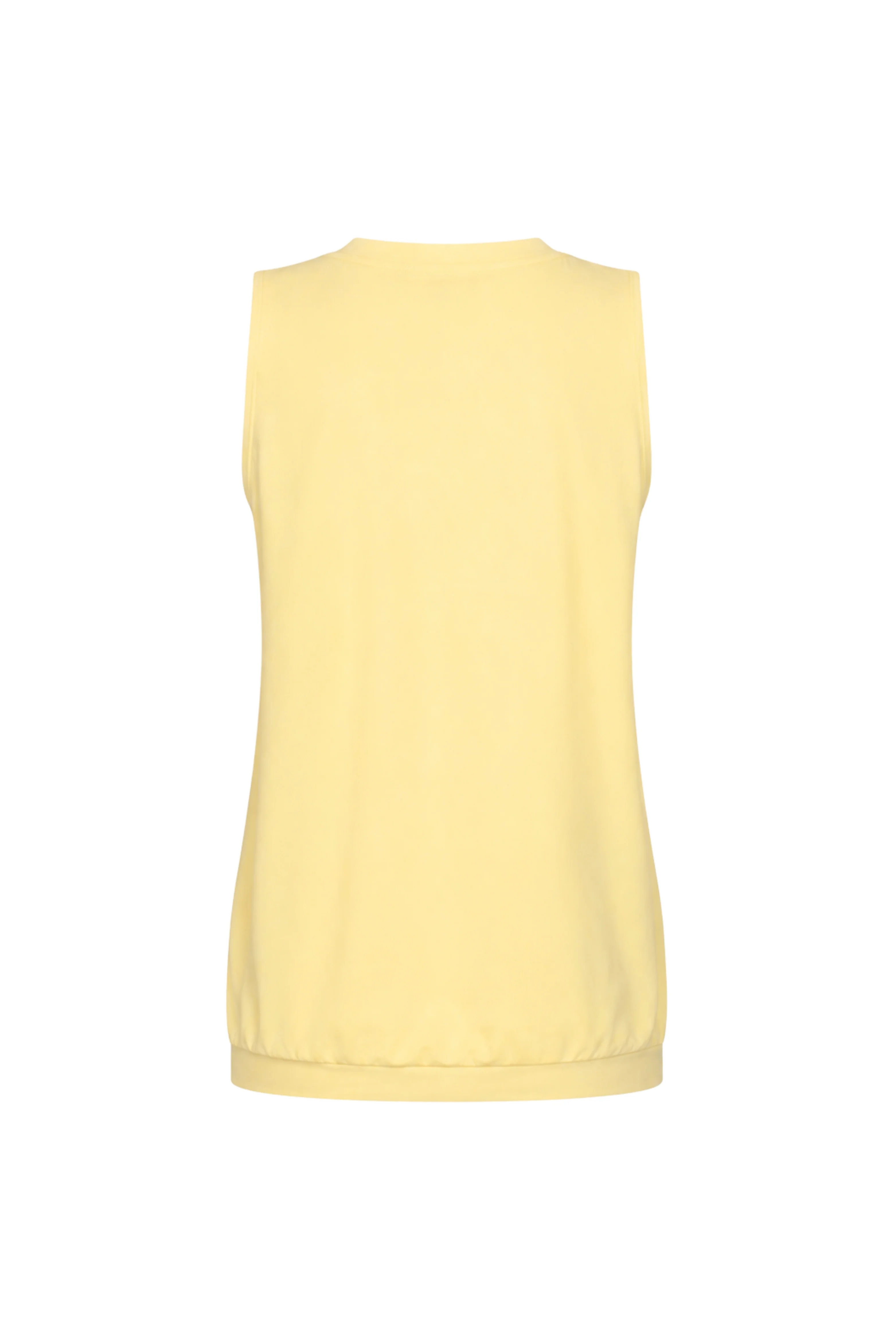 Travel Top Pleated Lemon Yellow 202814 - Image 3