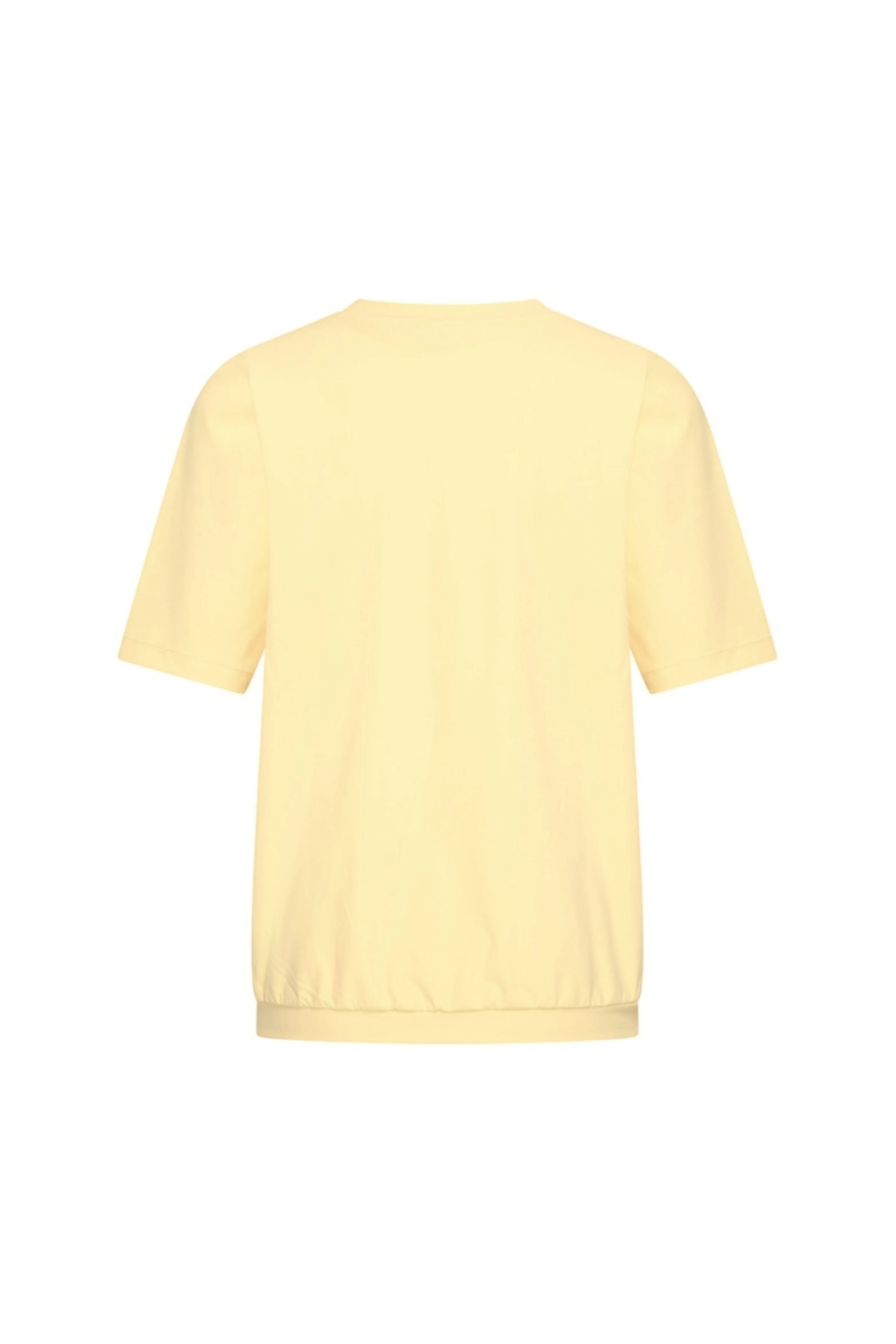 Travel Top Pleated Lemon Yellow 202815 - Image 3
