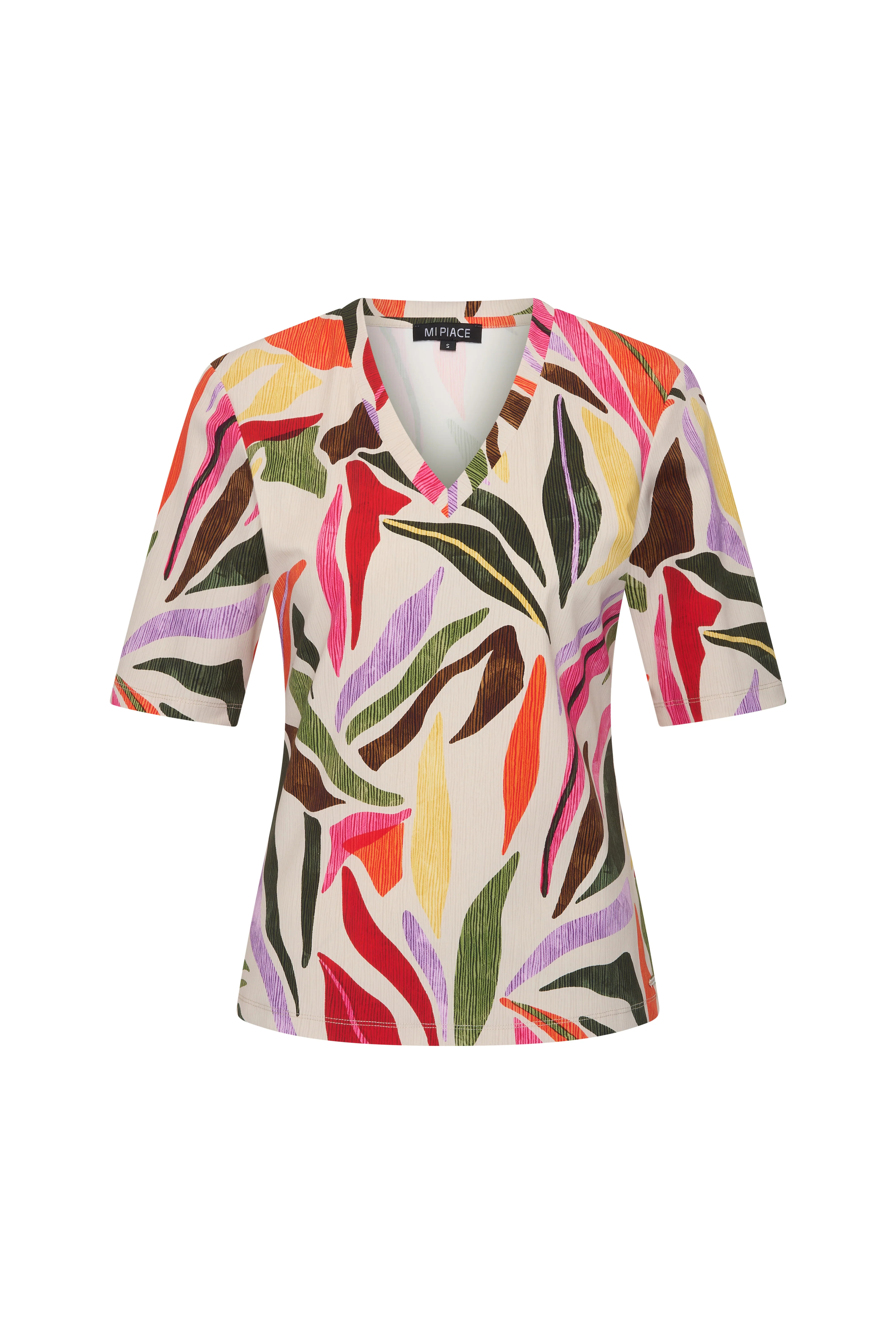 Travel Top Summer Leaf Dance Print Kit 202271 - Image 2