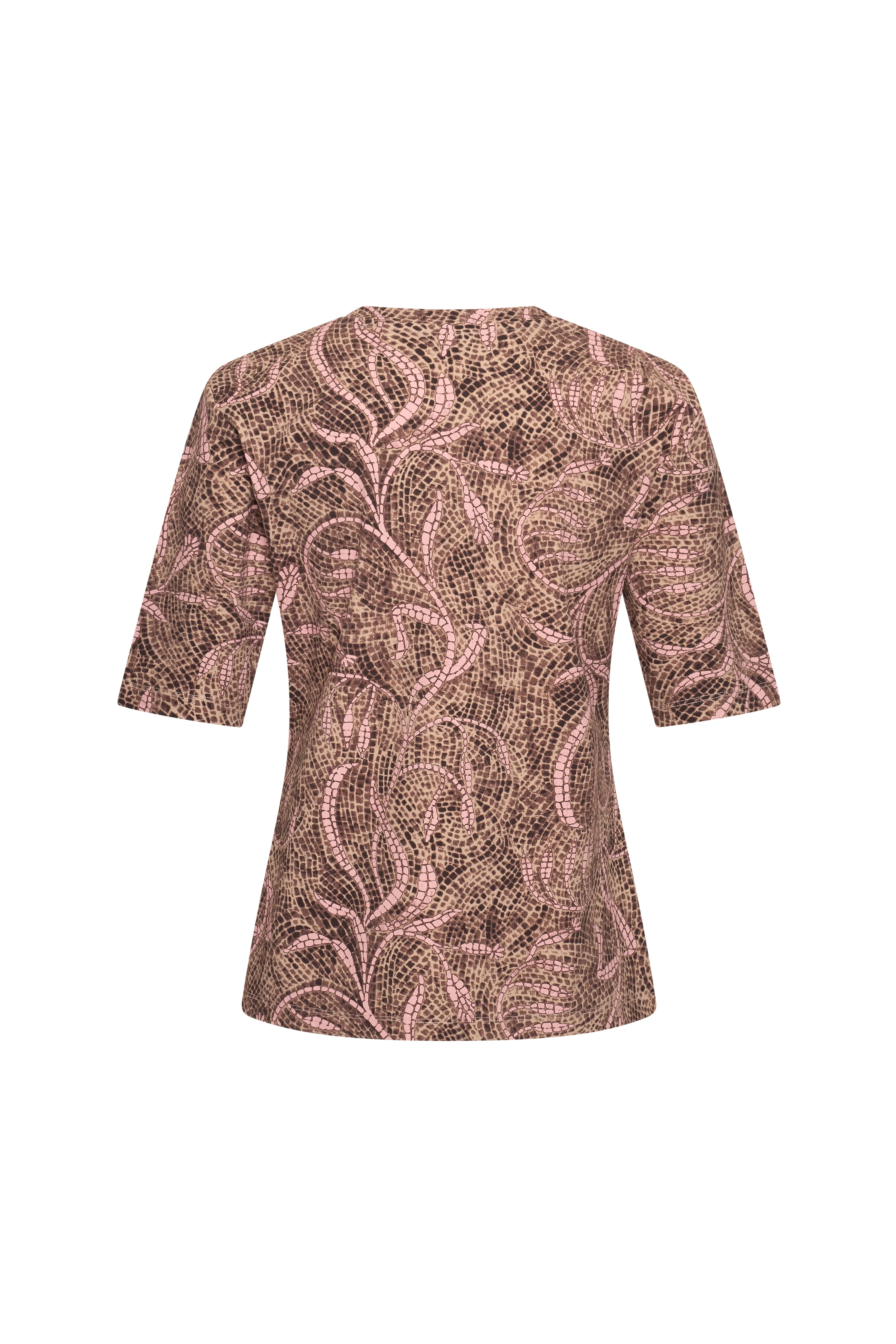 Travel Top Twilight Twigs Print Espresso 202271 - Image 2