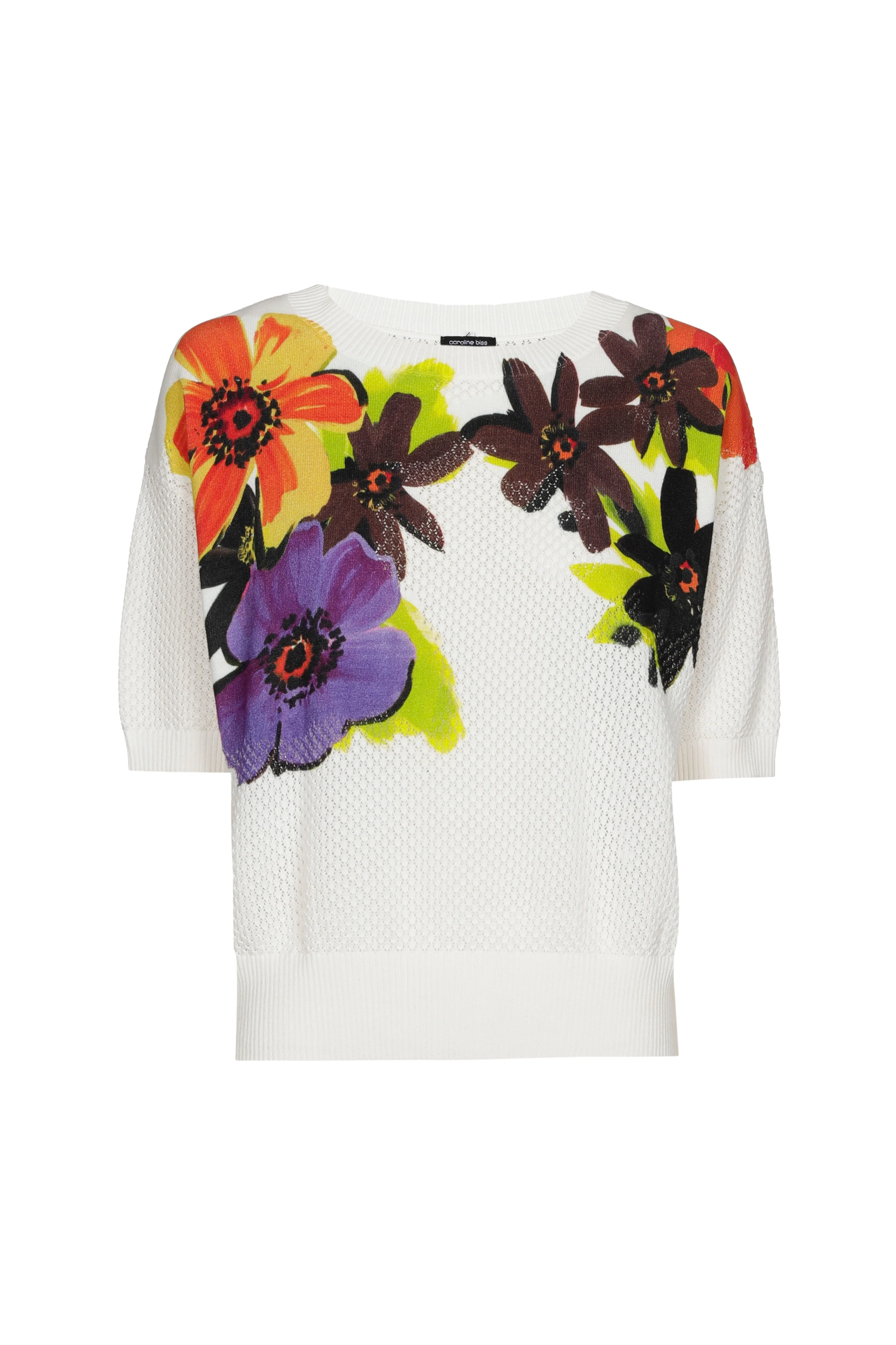 Trui Bloemenprint Multi Color 1288-49 - Image 2