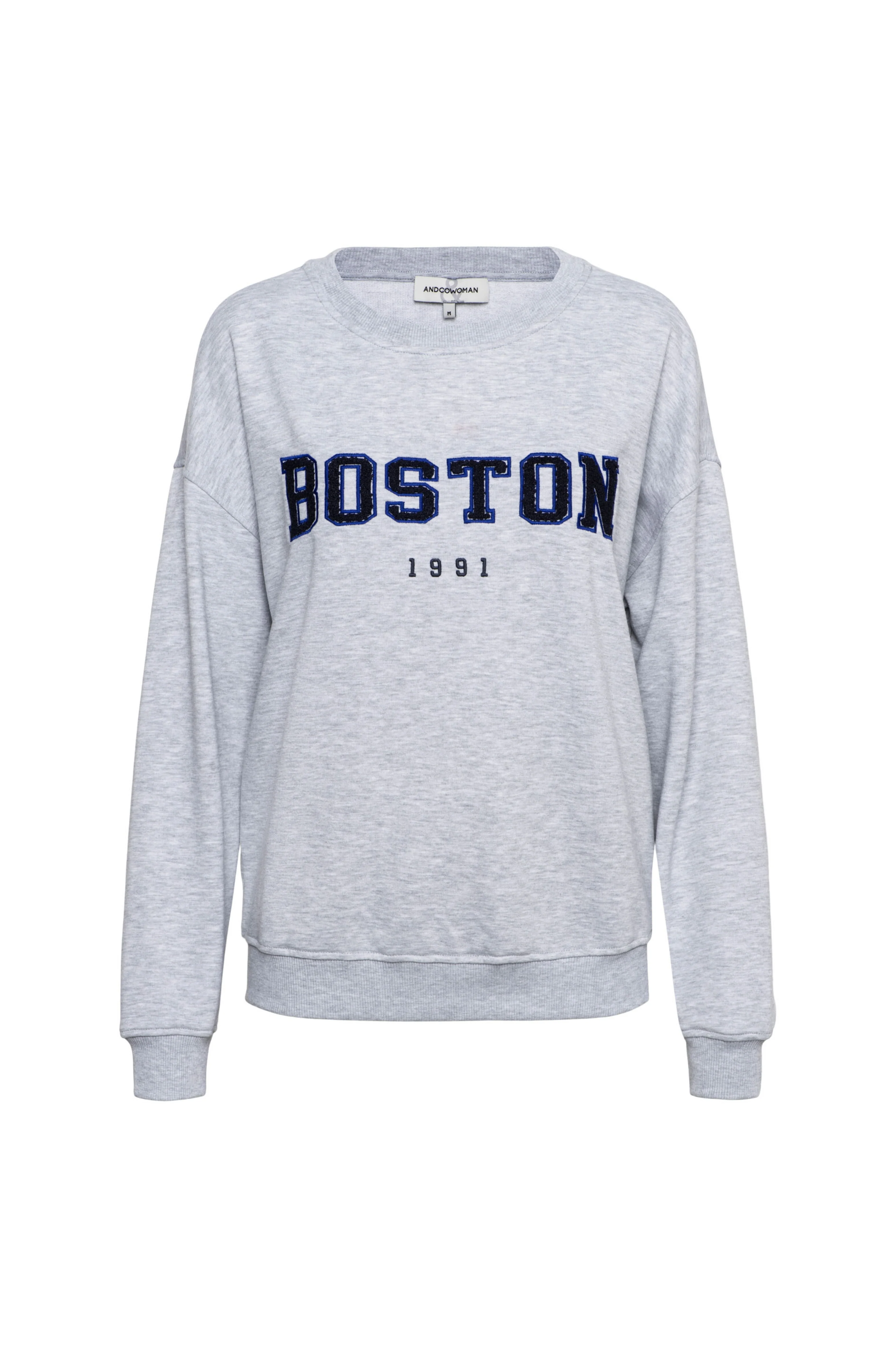 Trui Boston Grey Melange SW125 - Image 2