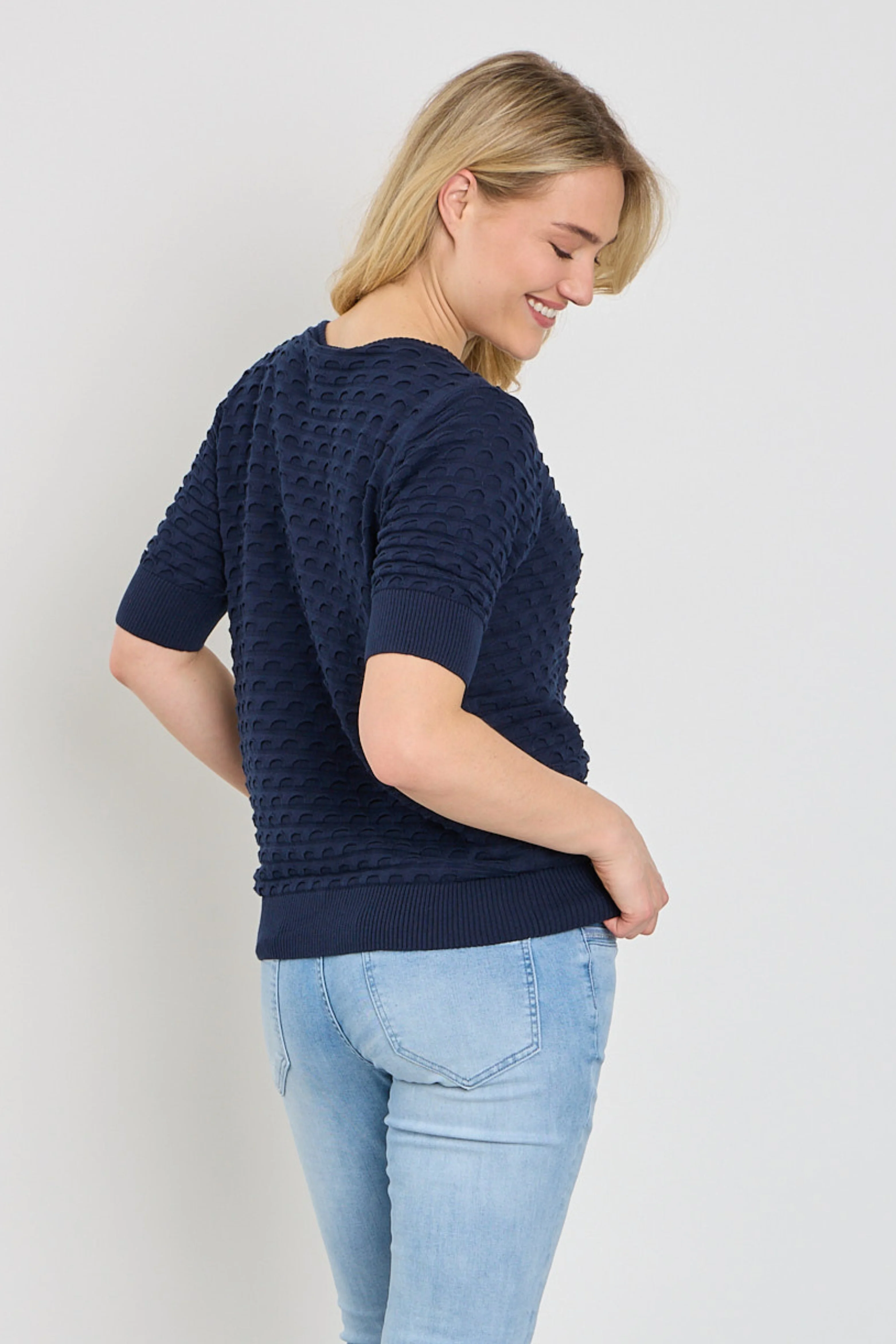 Trui Fqdodo Navy Blazer 205789 - Image 2