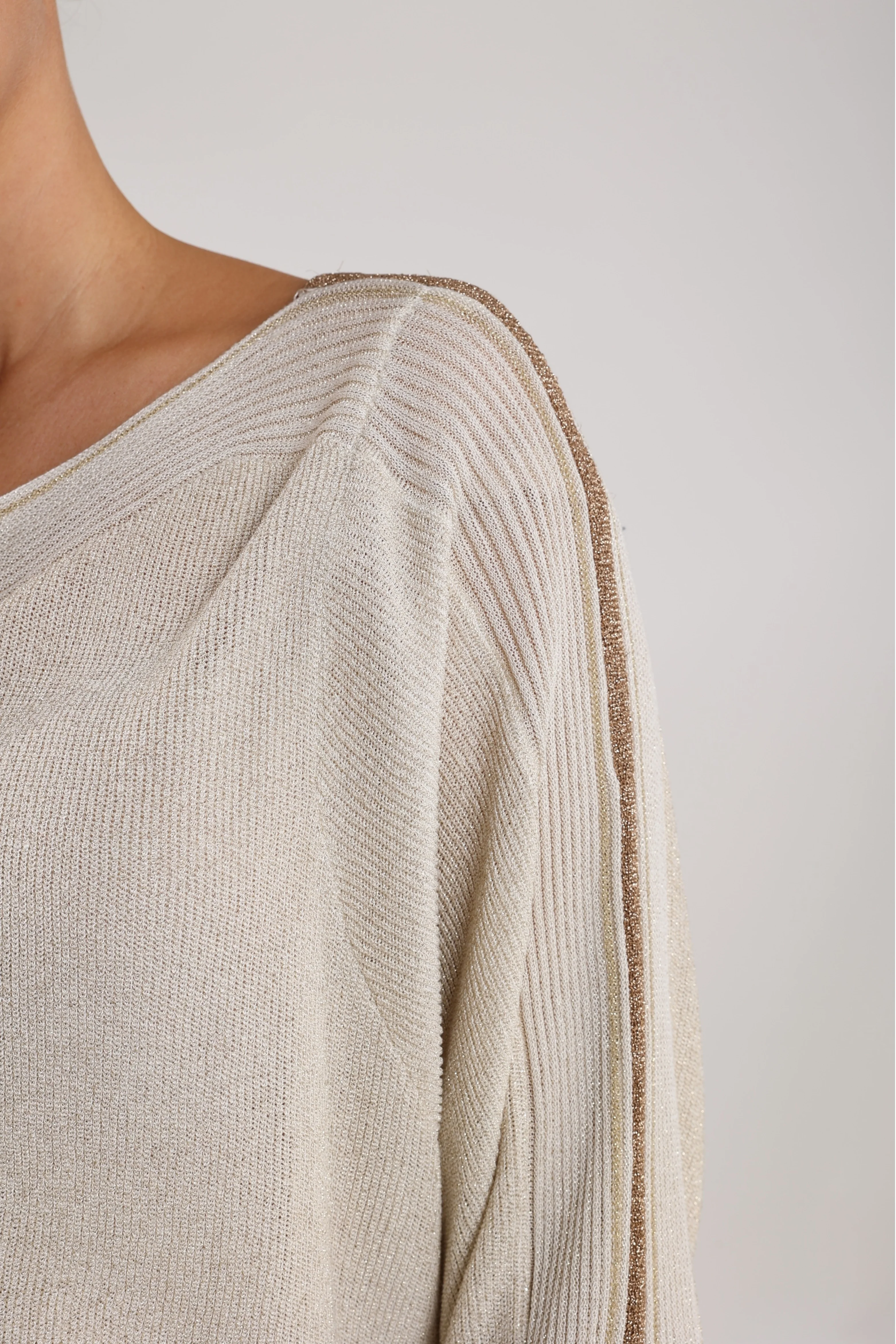 Trui Whitney Lurex Sand NKS03058 - Image 9
