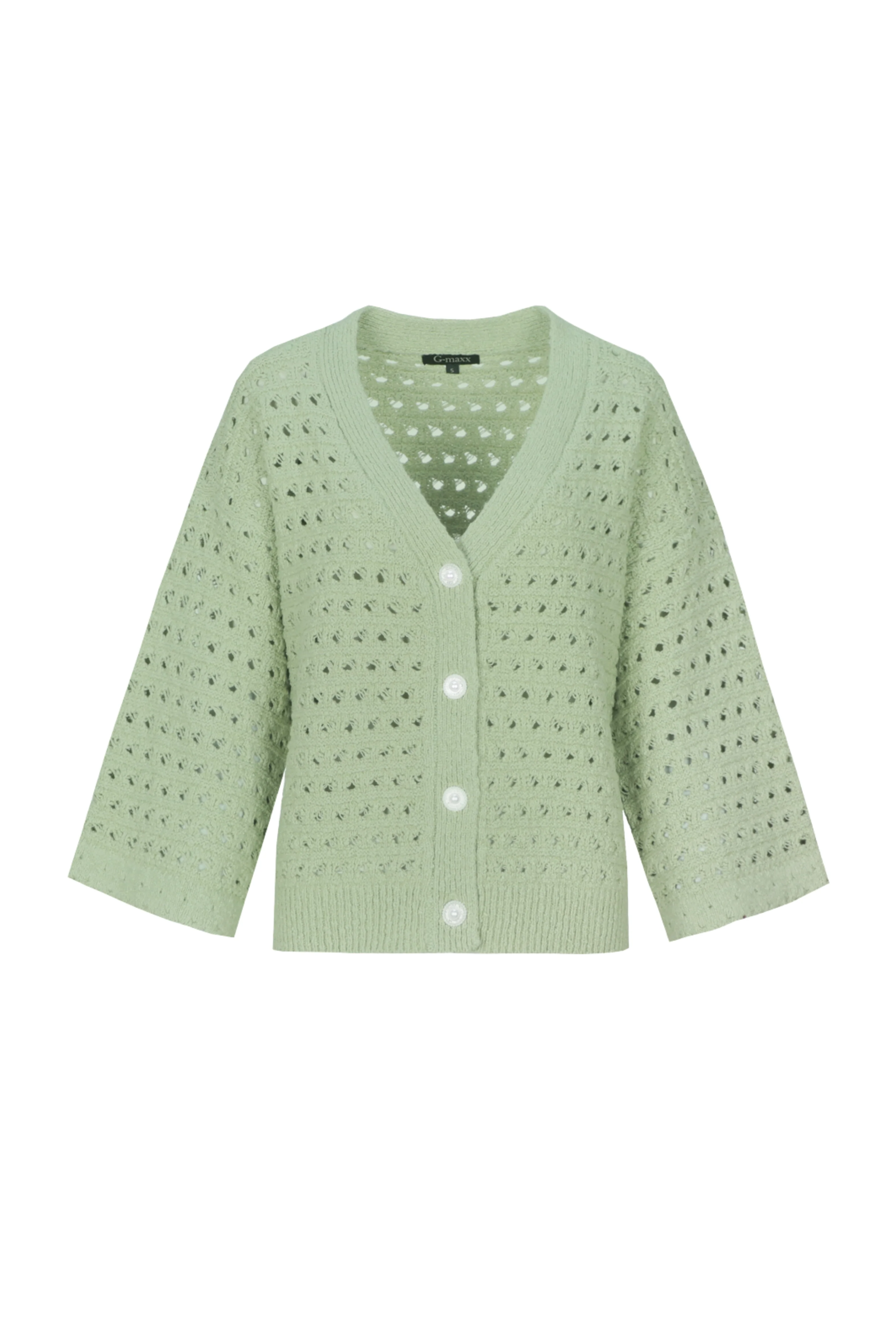 Vest Aliya Knitting Light Moss - Image 3