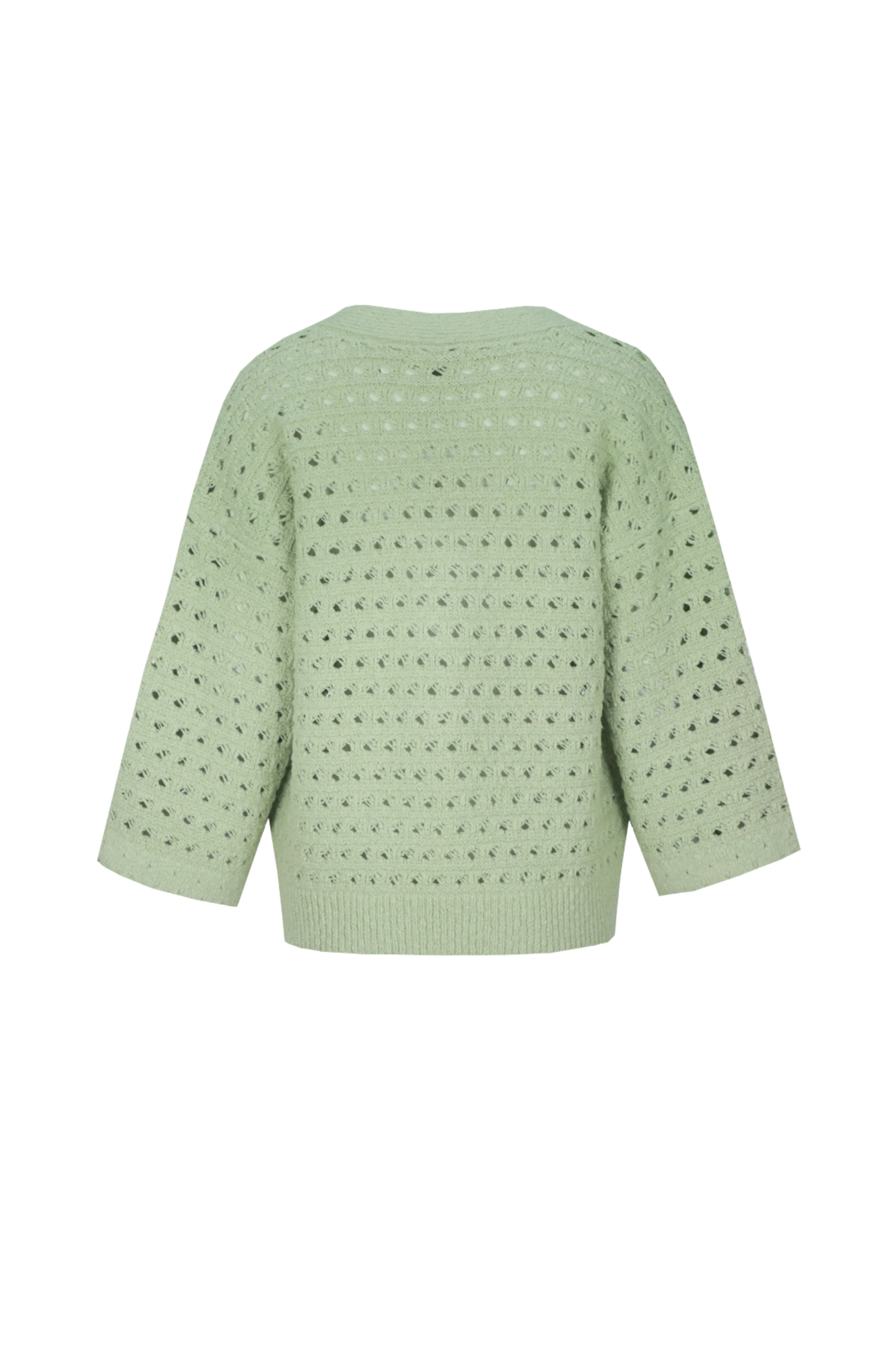 Vest Aliya Knitting Light Moss - Image 4
