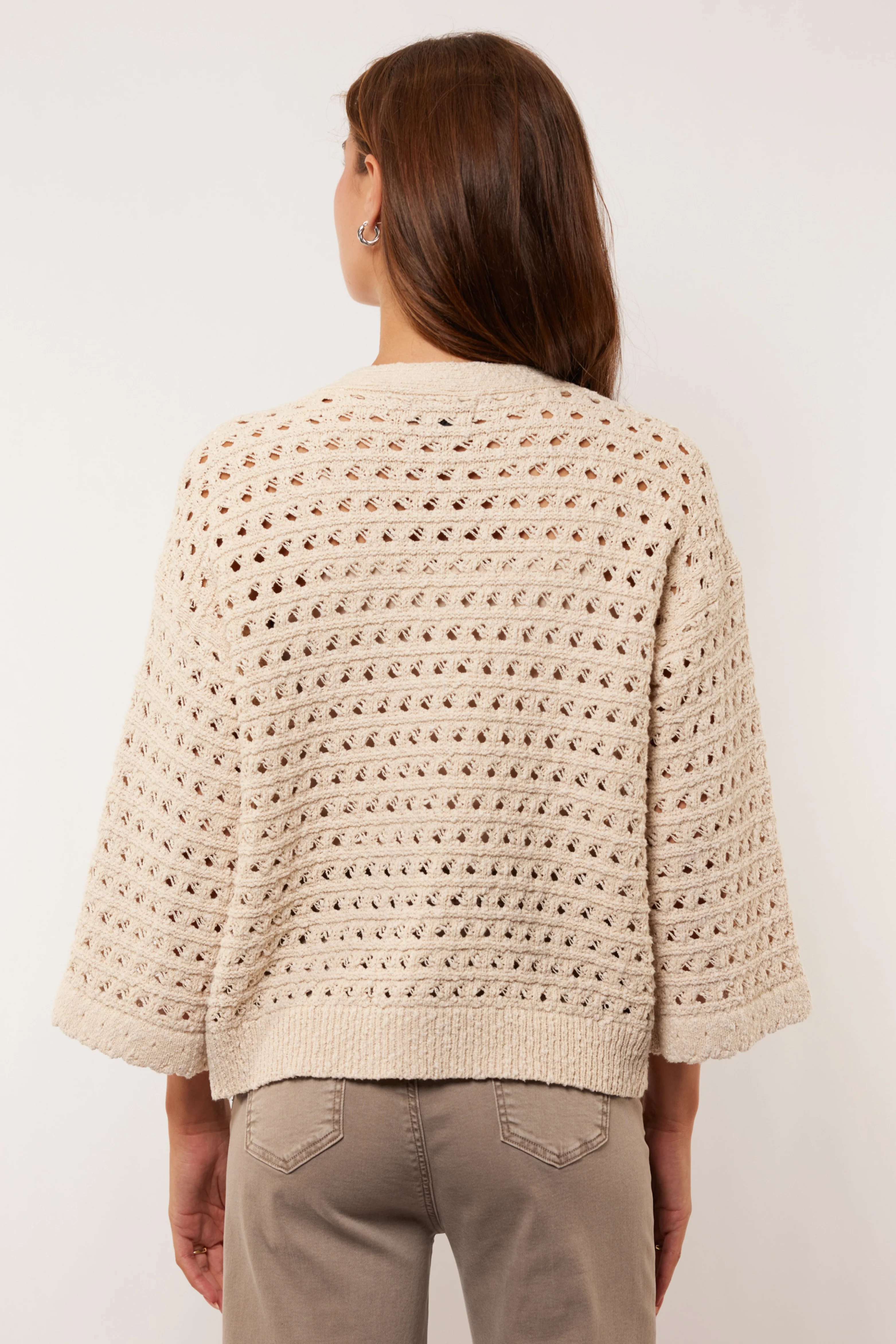 Vest Aliya Knitting Sand - Image 4