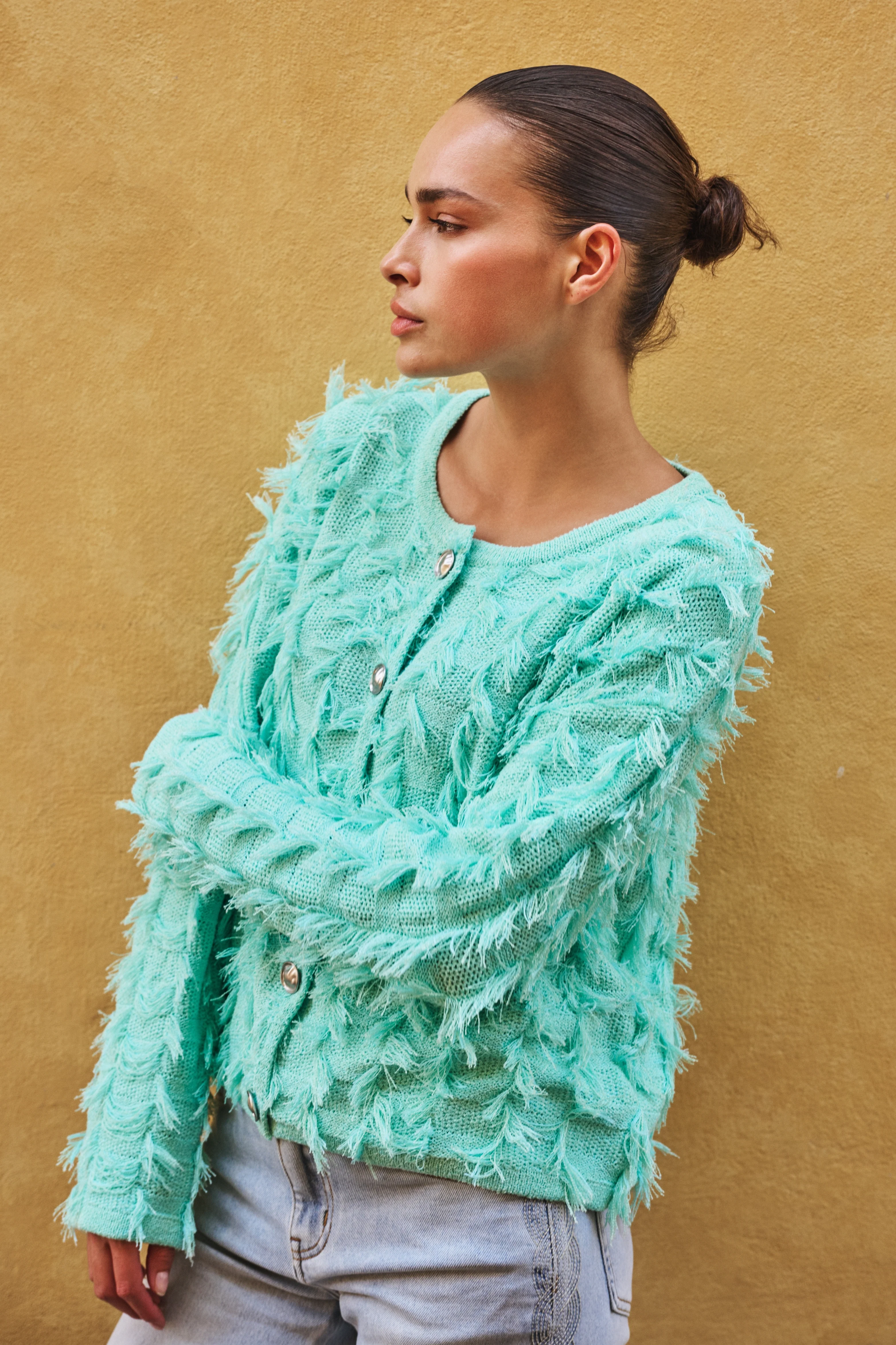 Vest Fringes Mint Green SP26.02023
