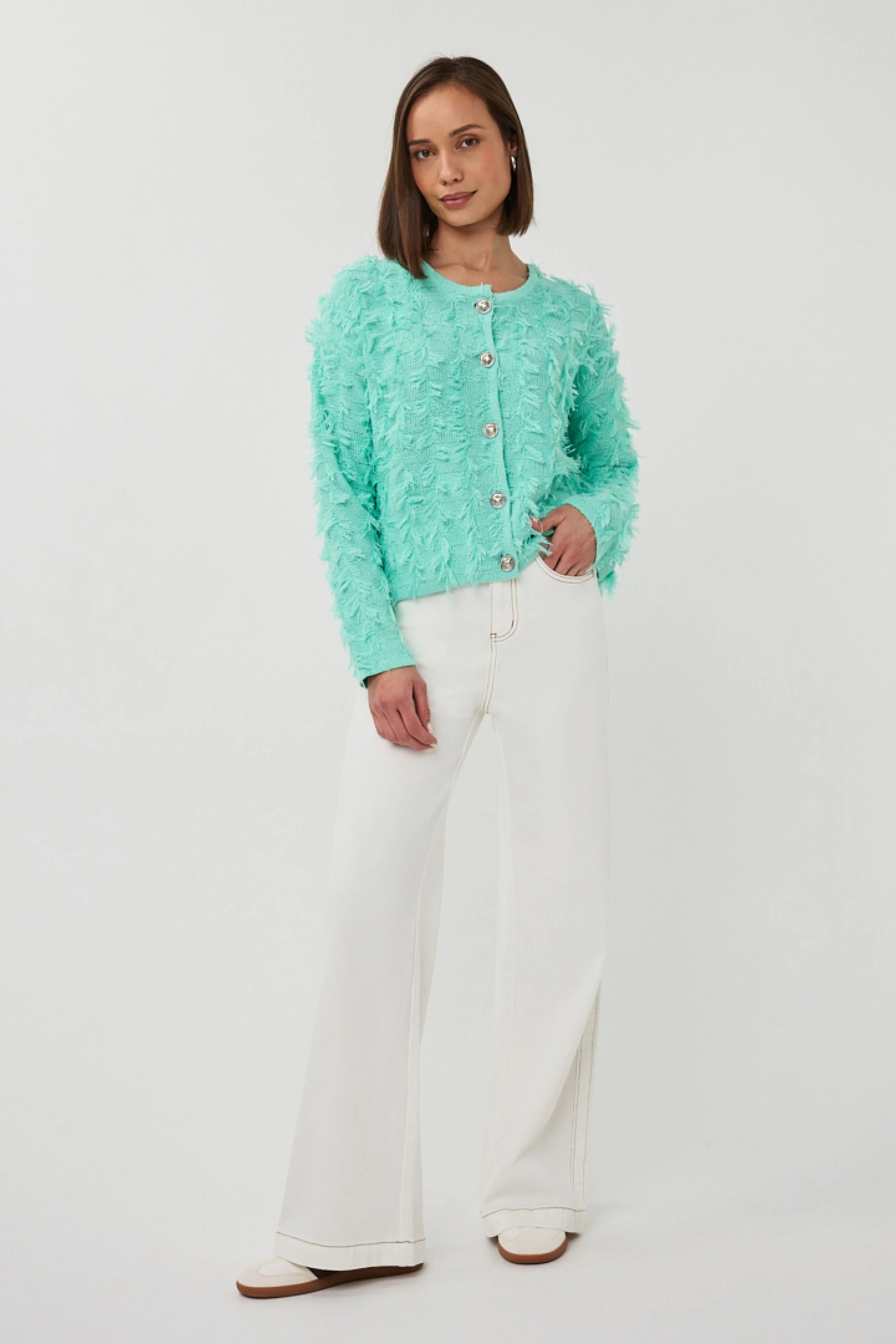 Vest Fringes Mint Green SP26.02023 - Image 5