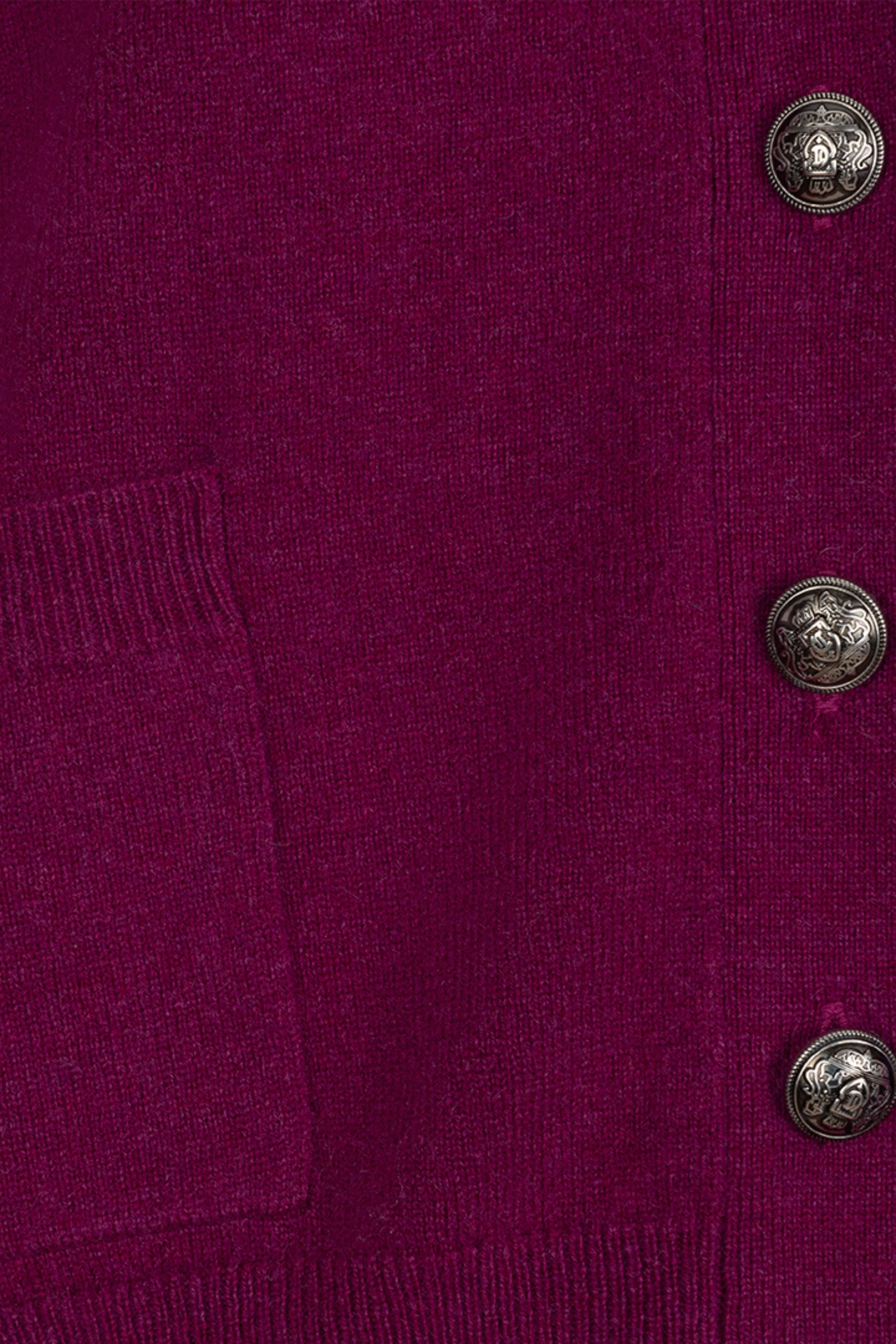 Vest Wool Maroon W25.07705 - Image 6